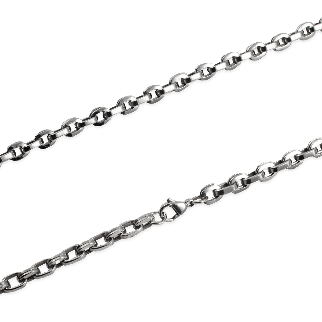 Steel chain with small links