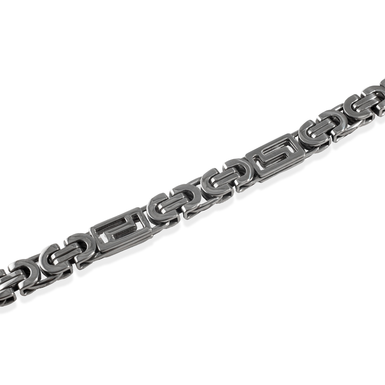 Steel chain with different links