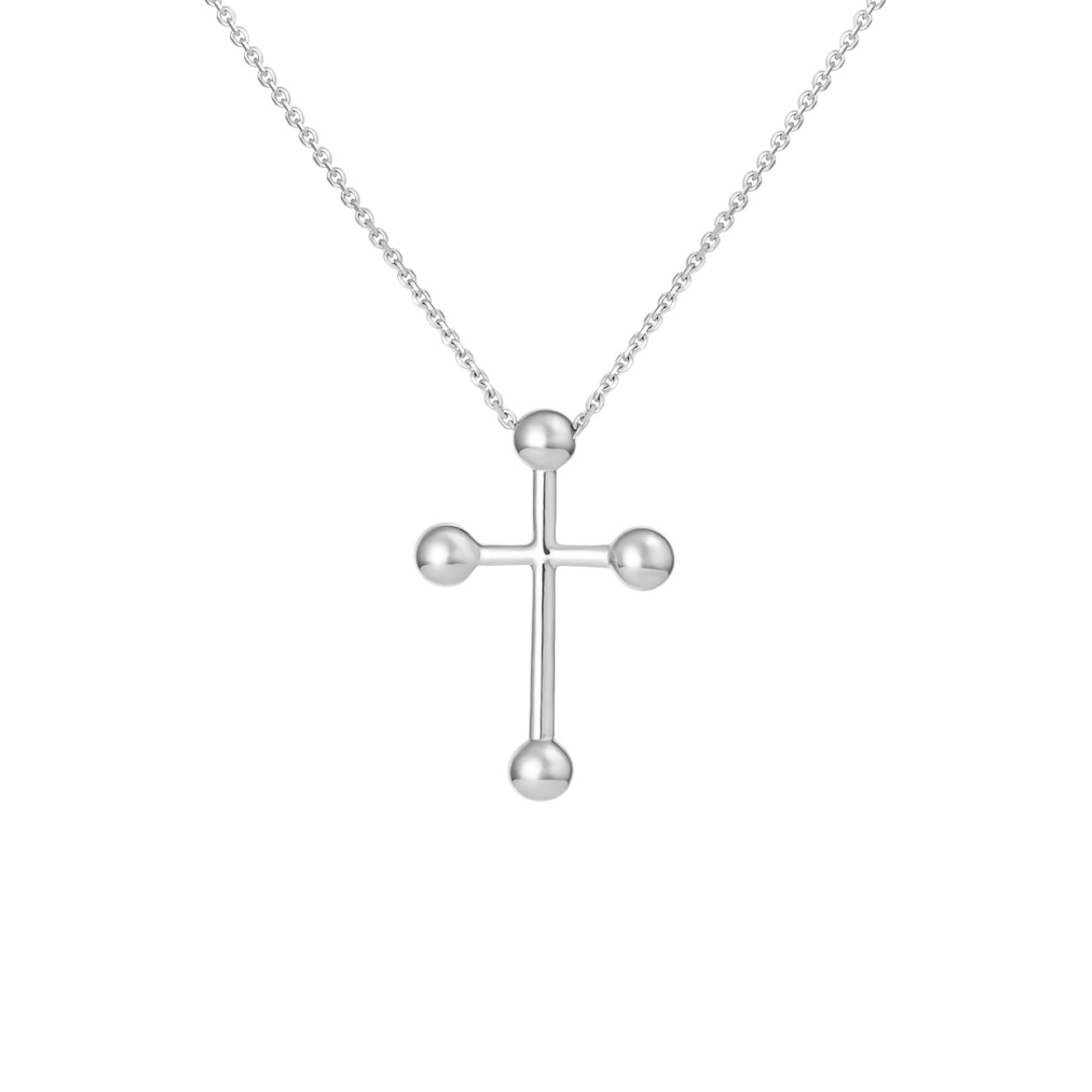 Avgvst Подвеска из серебра с геральдическим крестом avgvst асимметричные хупы из серебра с шипами и с зеленым кварцем