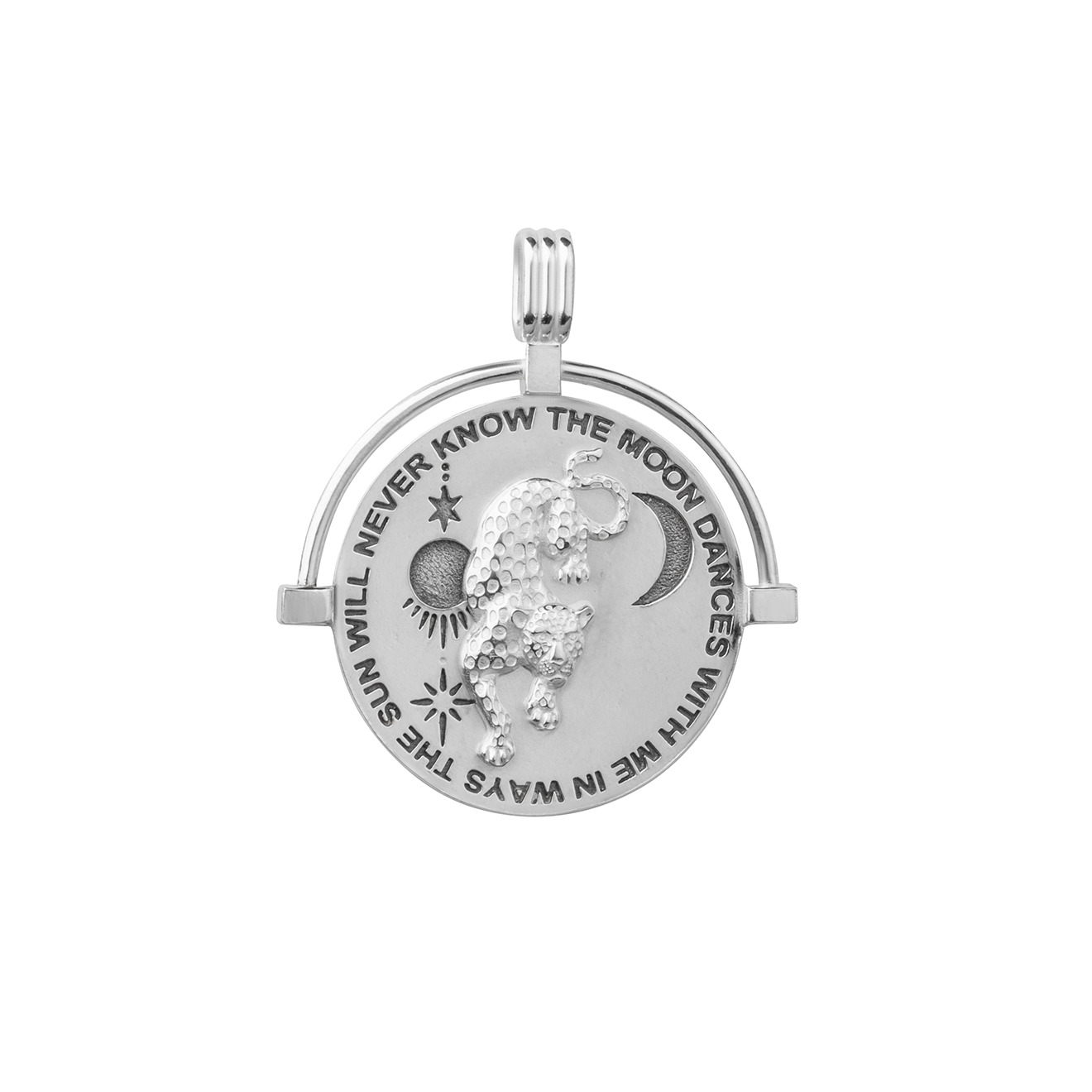 MAKEBA silver pendant
