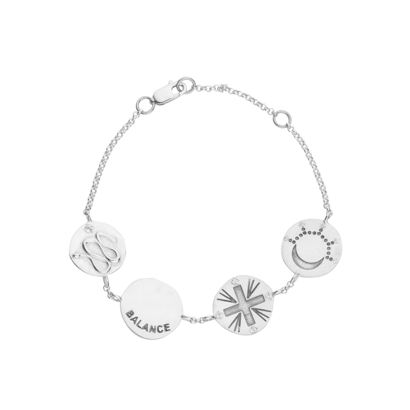 BALANCE bracelet made of silver
