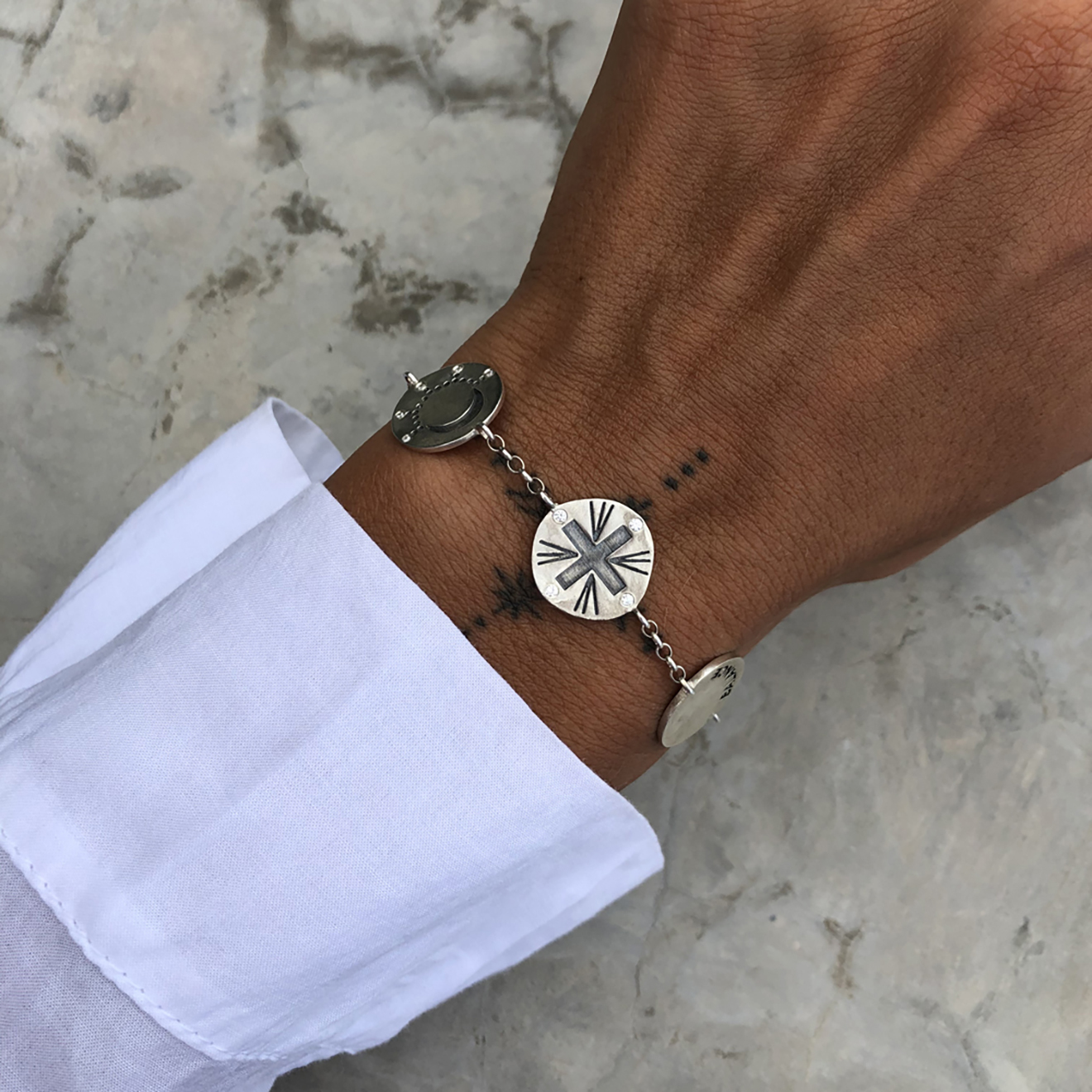 BALANCE bracelet made of silver