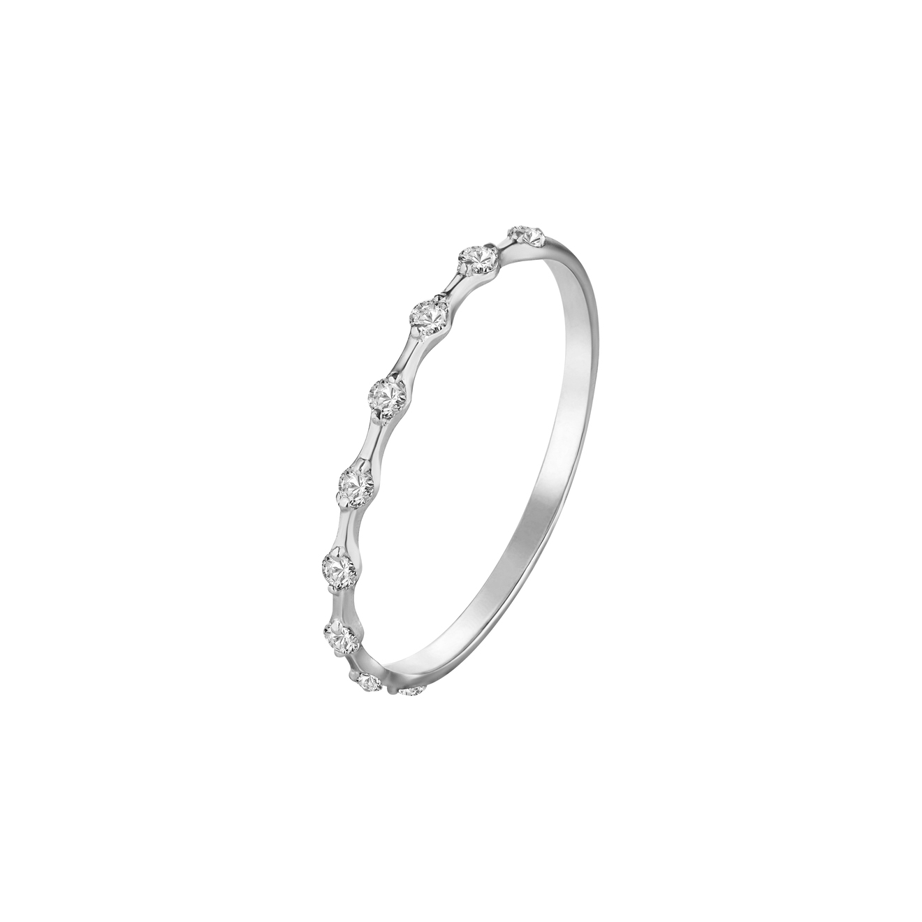 Moonka Кольцо из серебра с белыми топазами кольцо из серебра с топазами и гранатами
