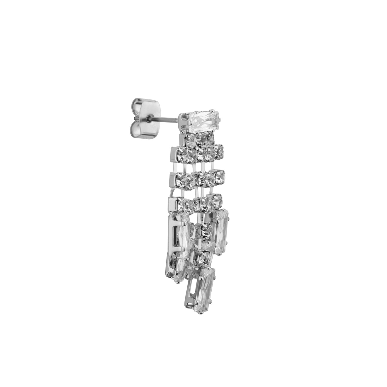 chandelier earrings with crystals