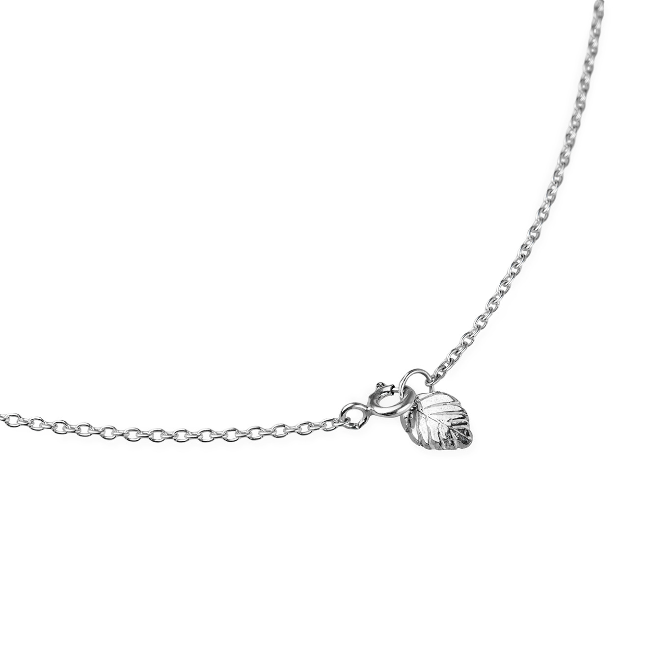 Chain with a silver squirrel pendant