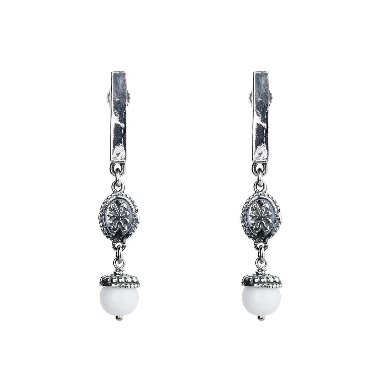 Серьги из серебра