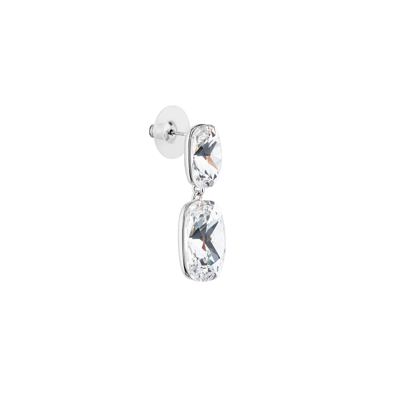 Double Crystal Earrings