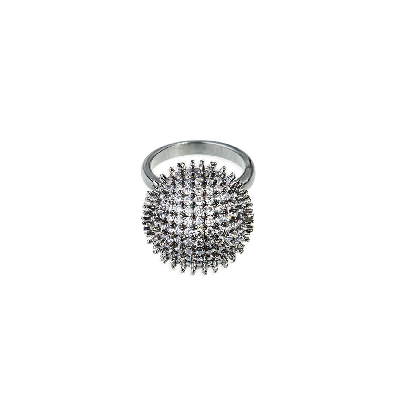 ring with crystals