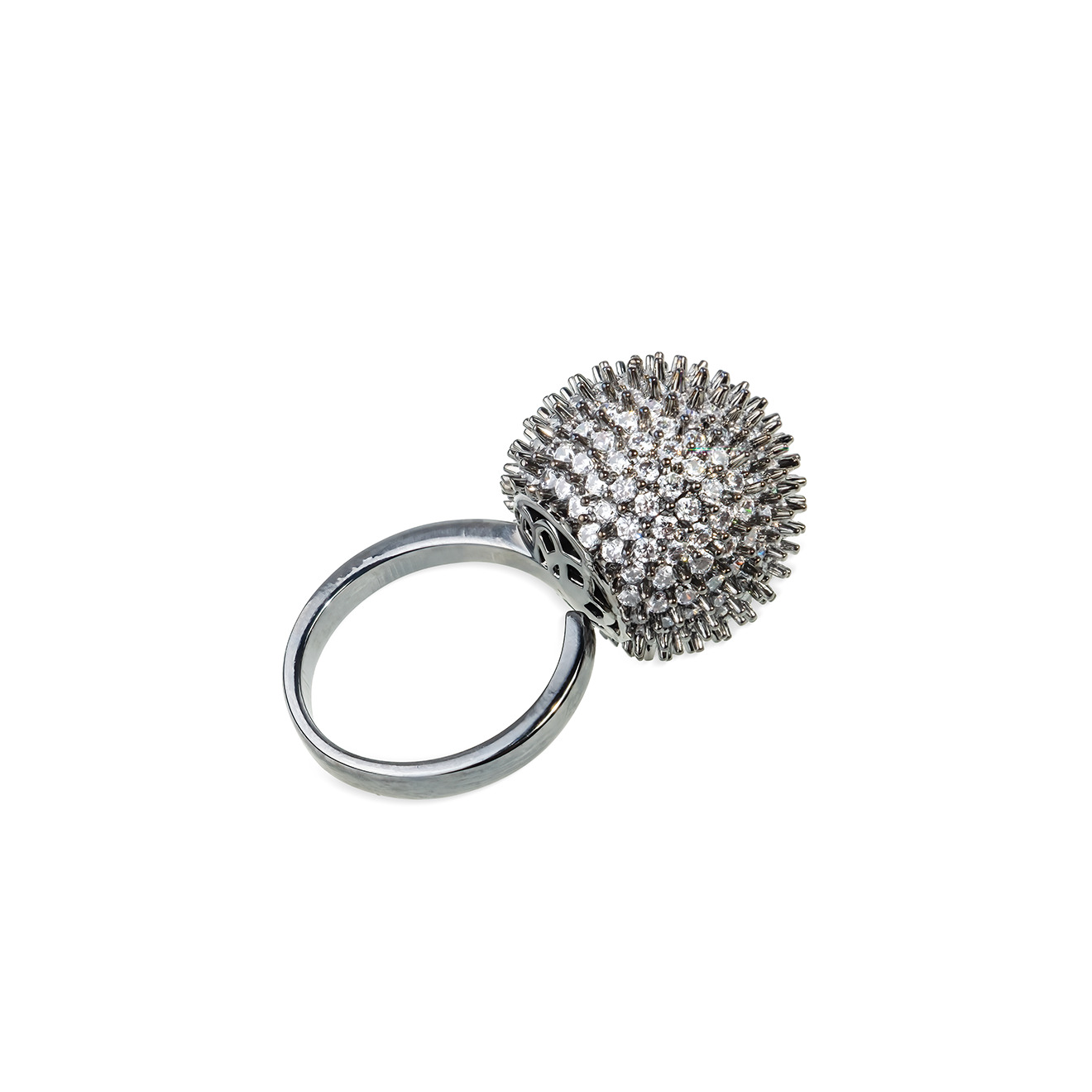 ring with crystals