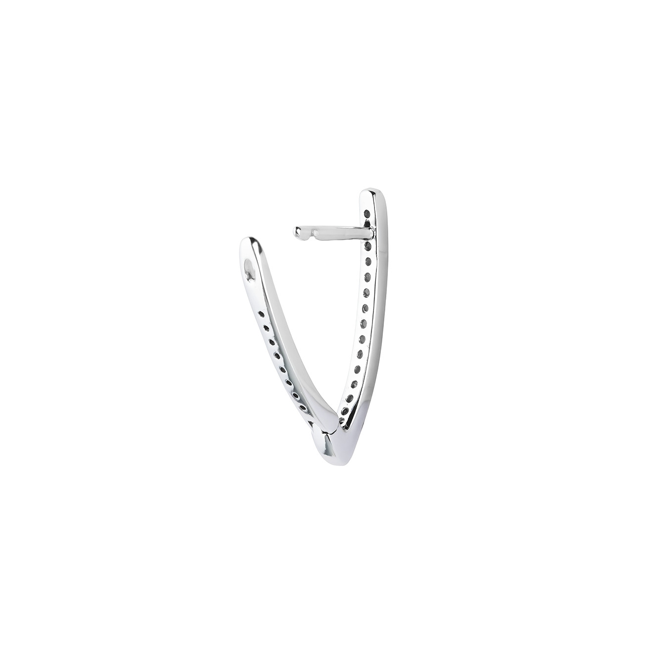 earrings with crystals