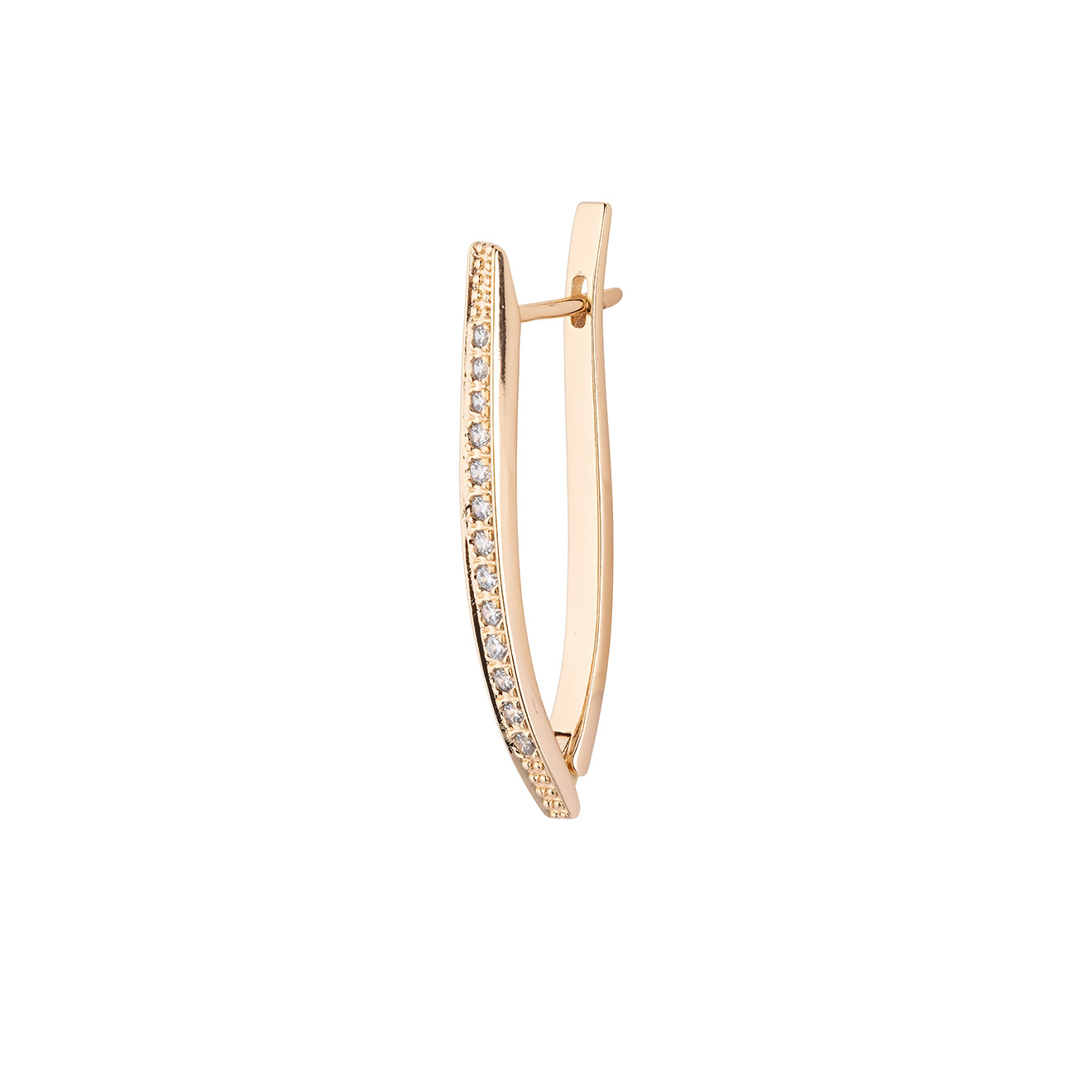 earrings with crystals