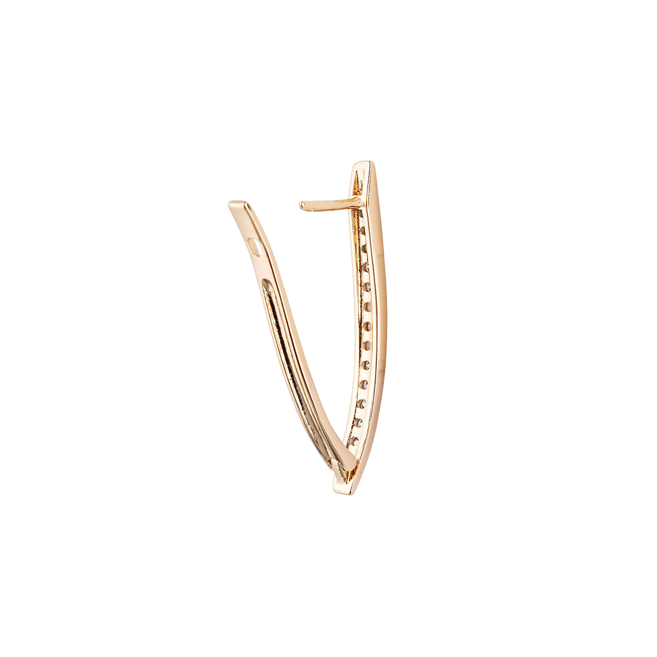 earrings with crystals