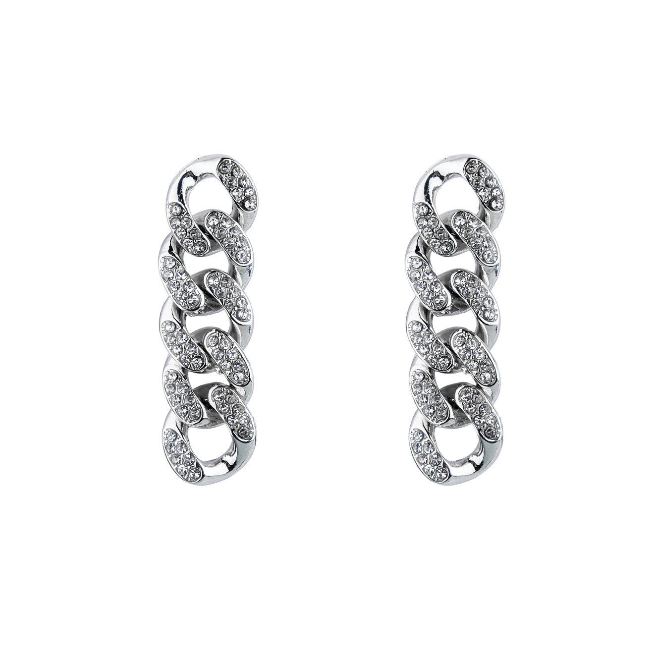 Crystal Chain Earrings