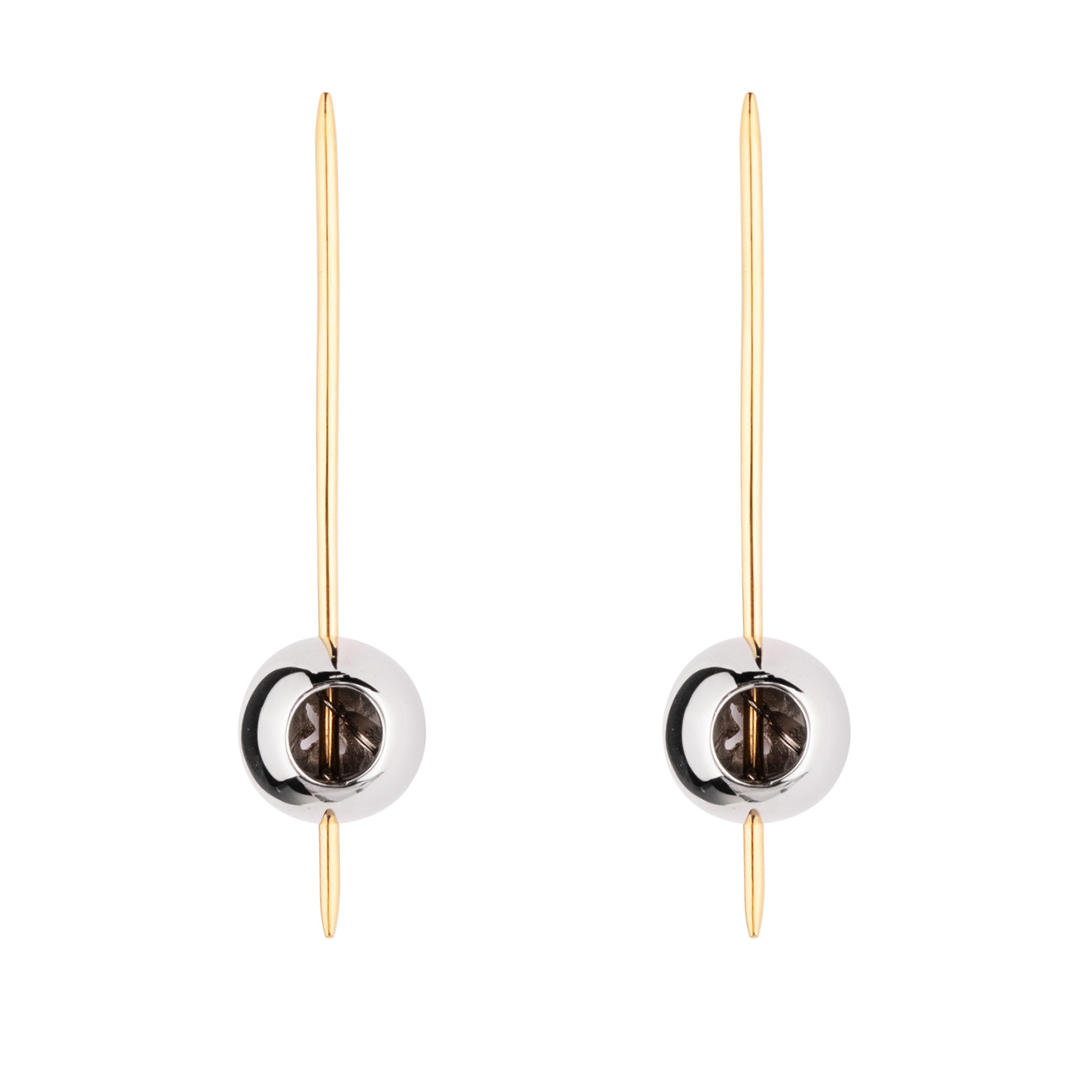 Bicolor Tapeo Olives Earrings