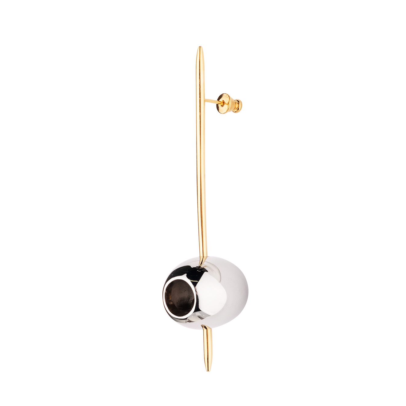 Bicolor Tapeo Olives Earrings