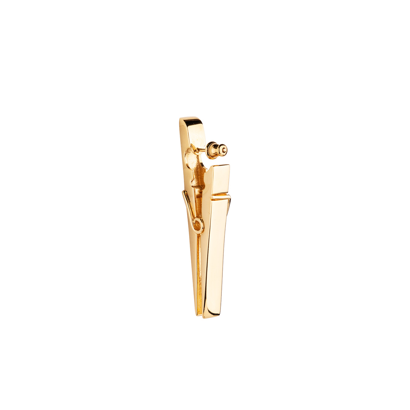 Позолоченные серьги Pinza