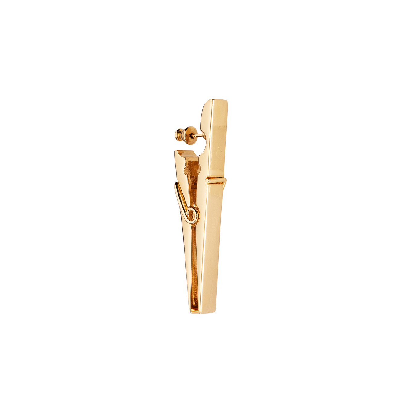 Позолоченные серьги Pinza