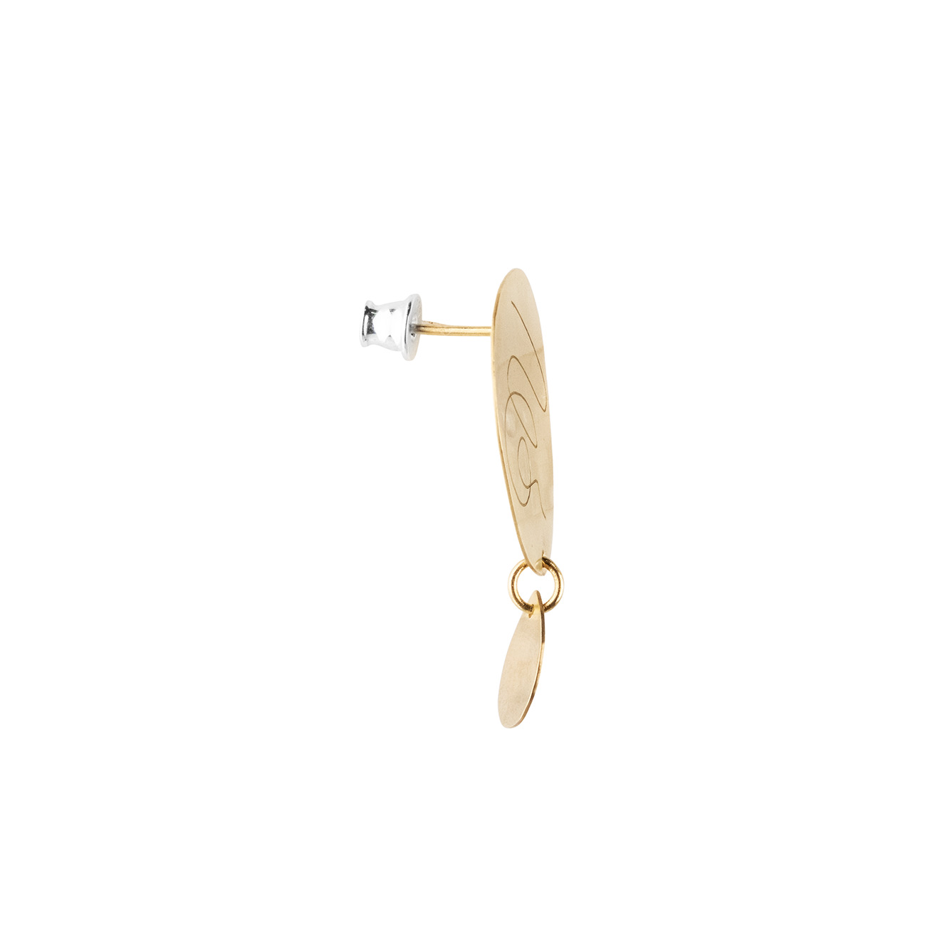 Gold-plated earrings