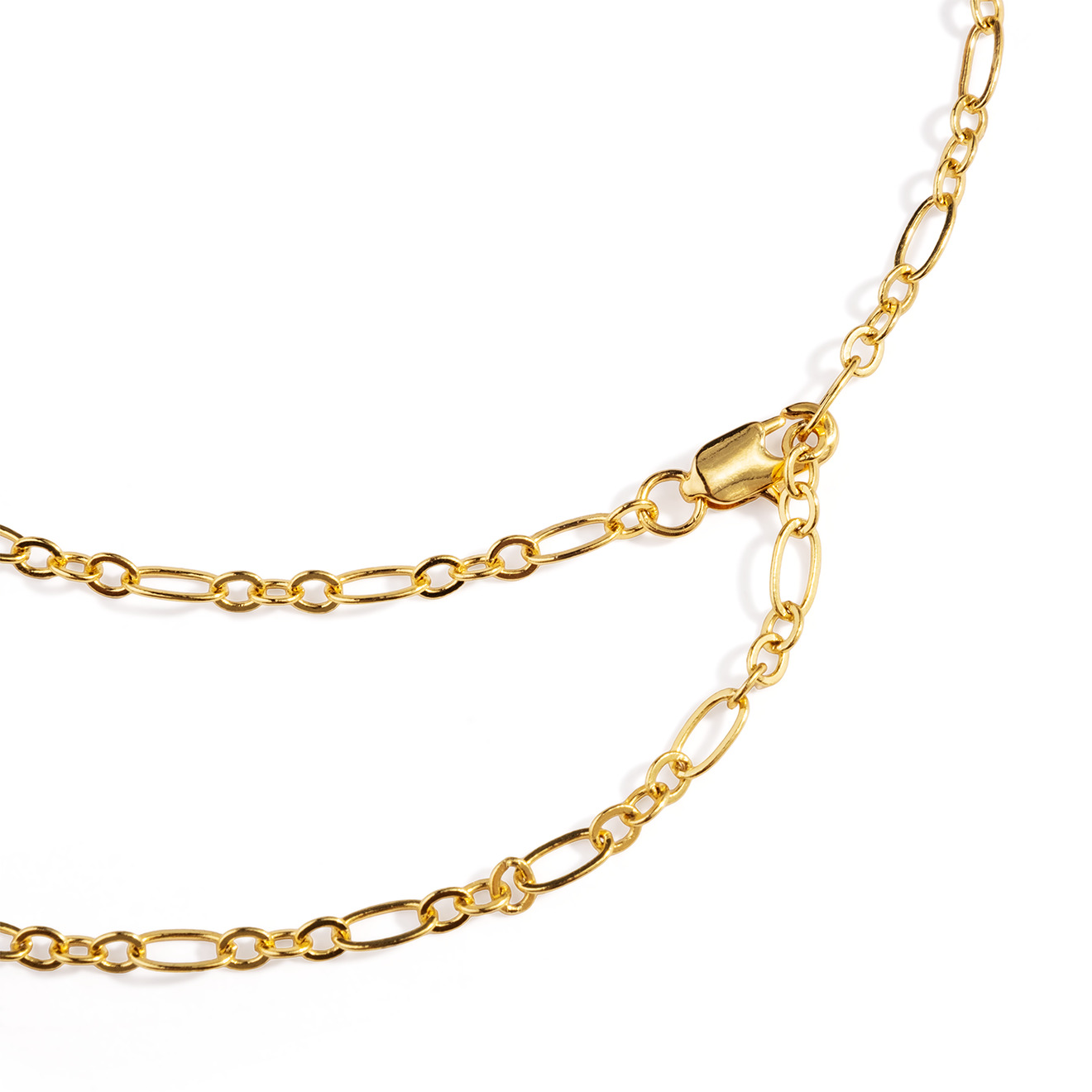 SUMMER COCTAIL ROSE necklace with rock crystal