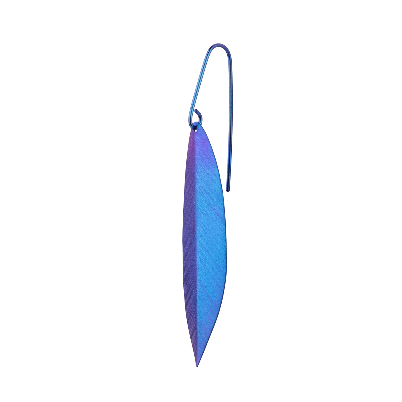 Серьги из серии ”TitaniumLeaf”