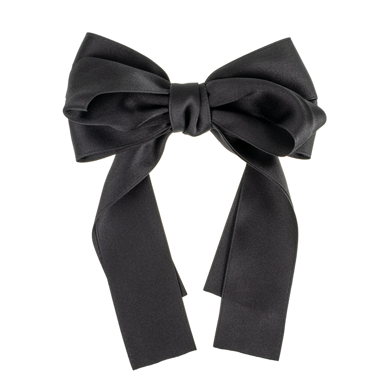 Black Bow Hairpin