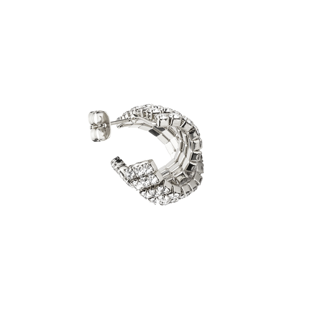 earrings with crystals