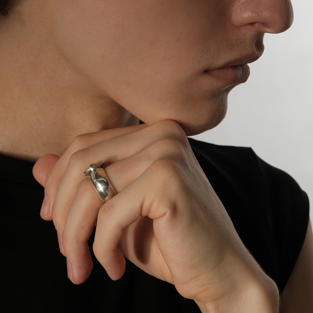 OSSA silver ring No.175