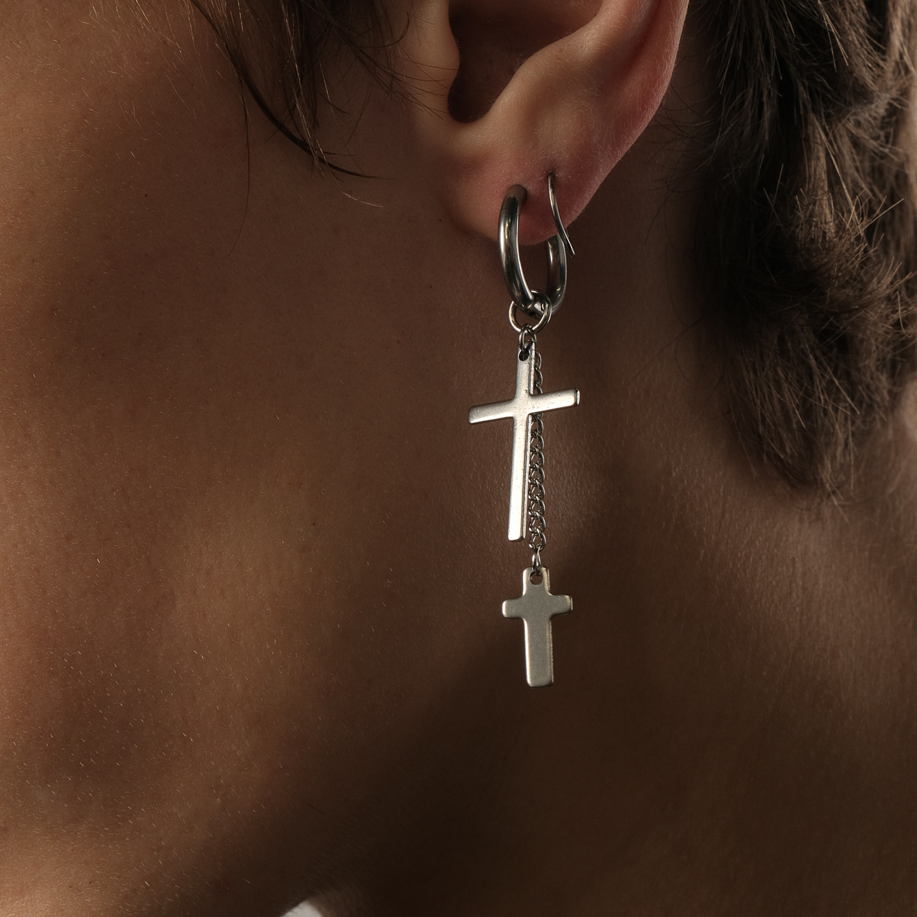 Monoserga-a cross with a cross on a chain