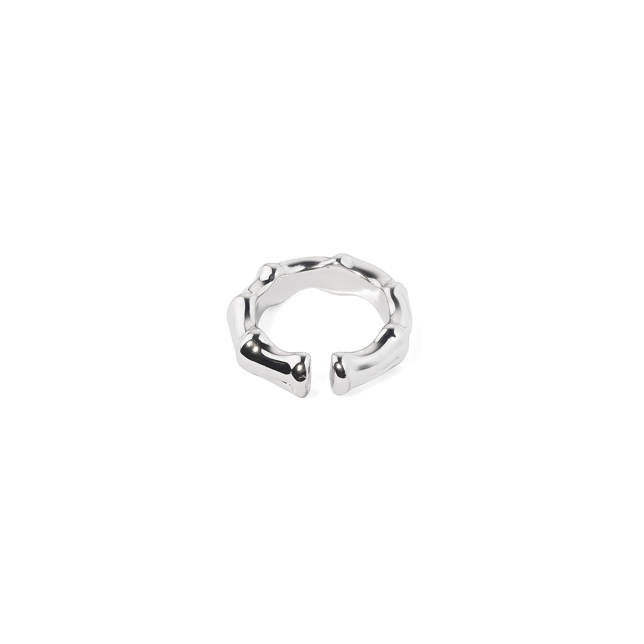 A set of three cuffs with the moon and crystals