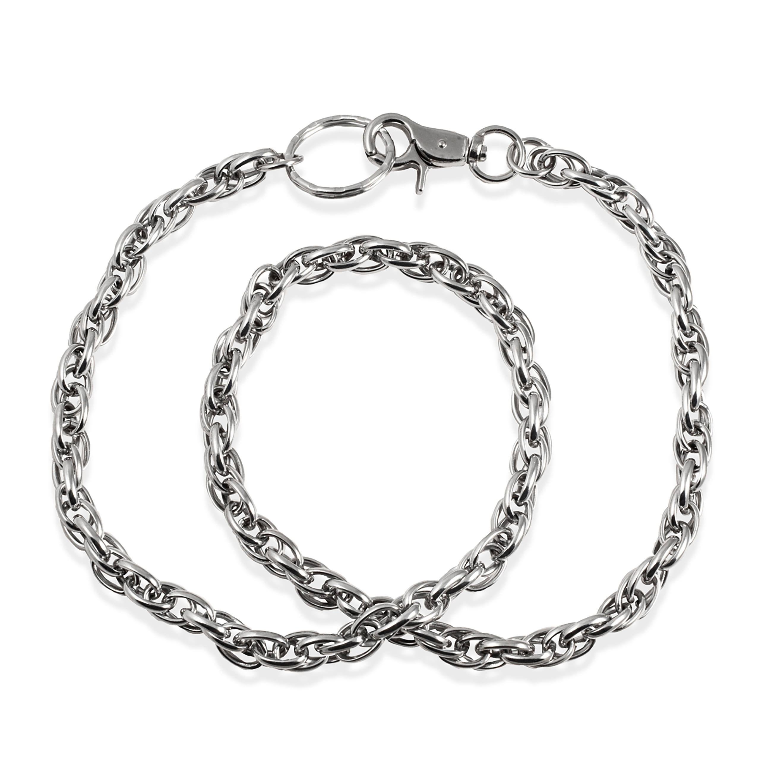 Long necklace with carabiner