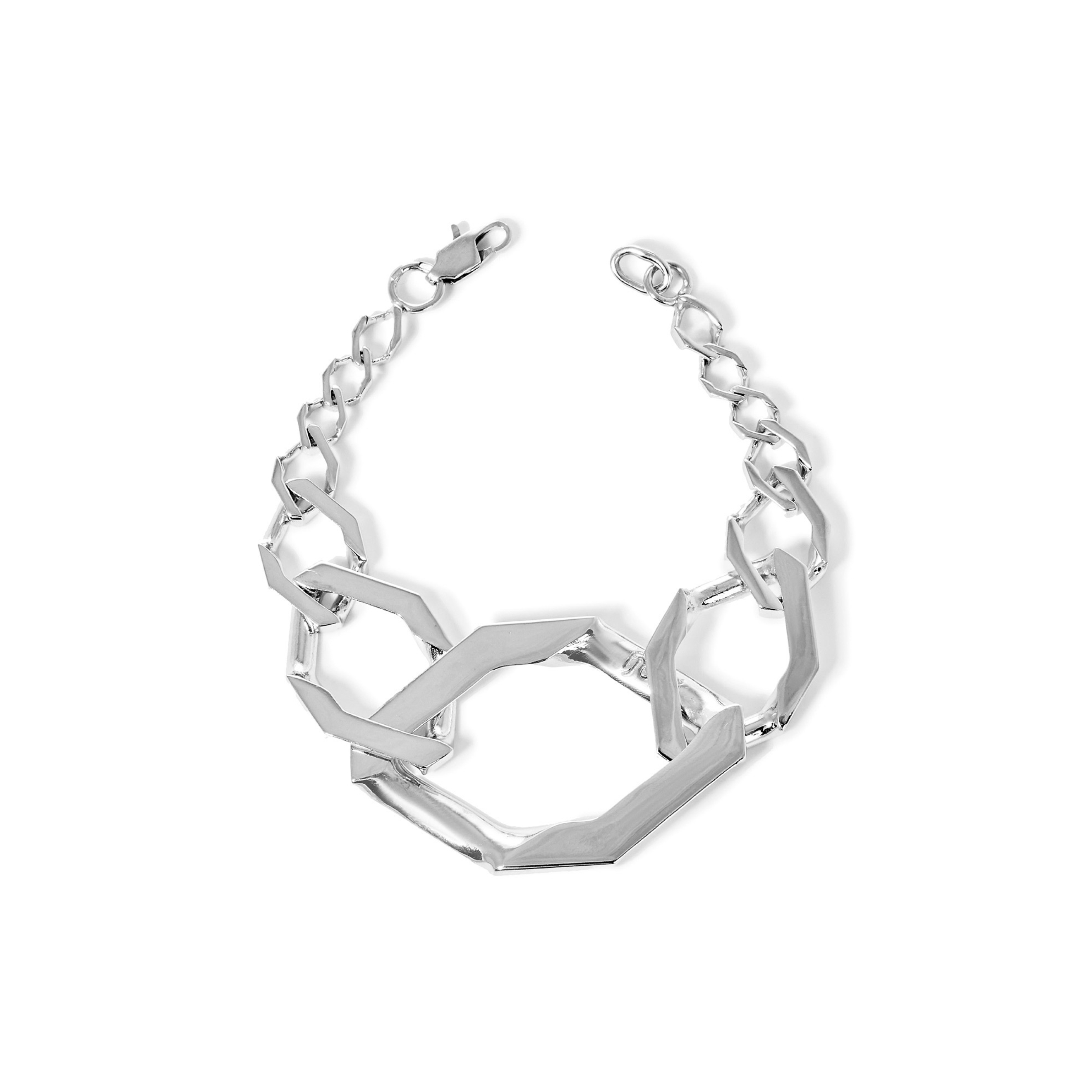 Браслет-цепь Basic из серебра