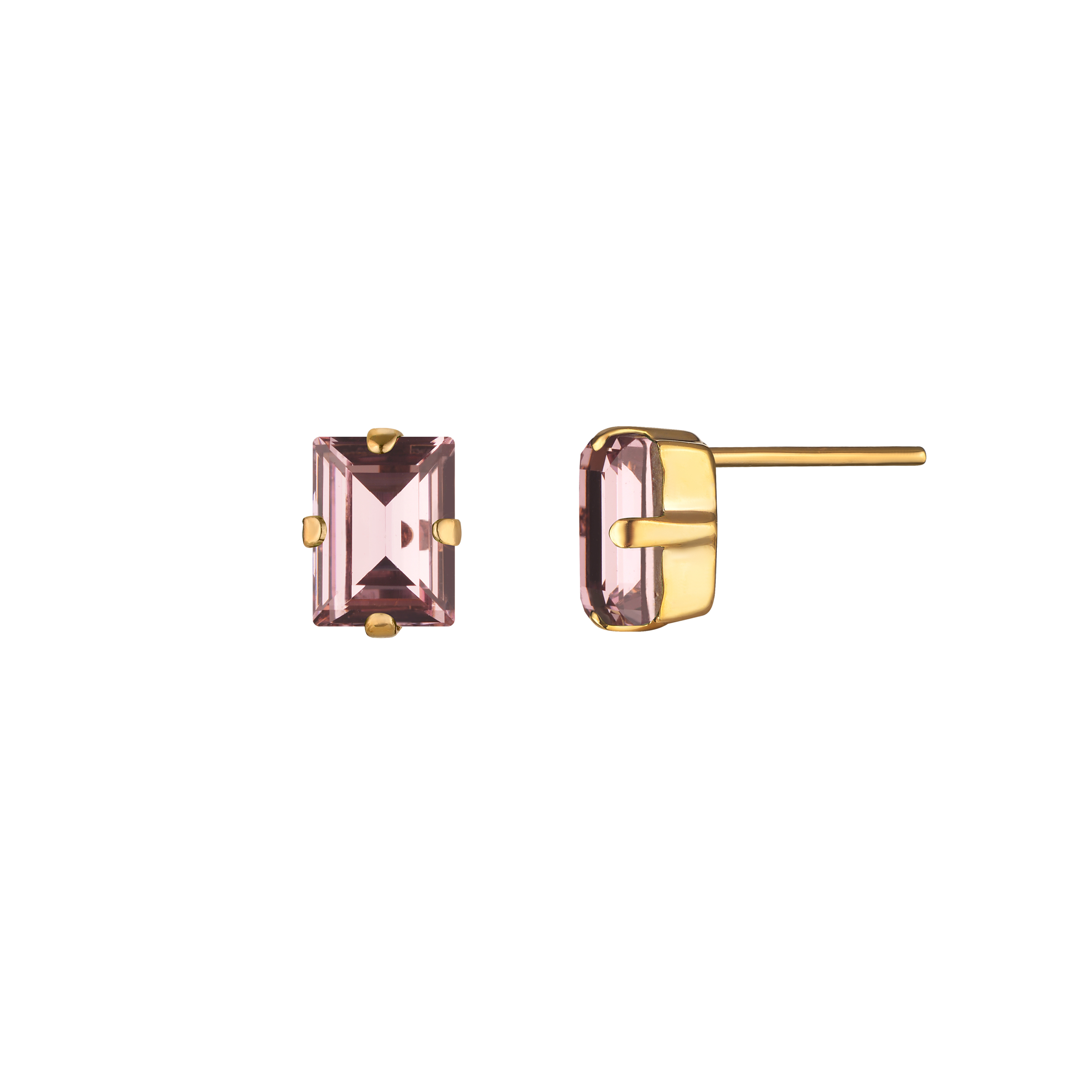 Gold-plated Sunset Earrings
