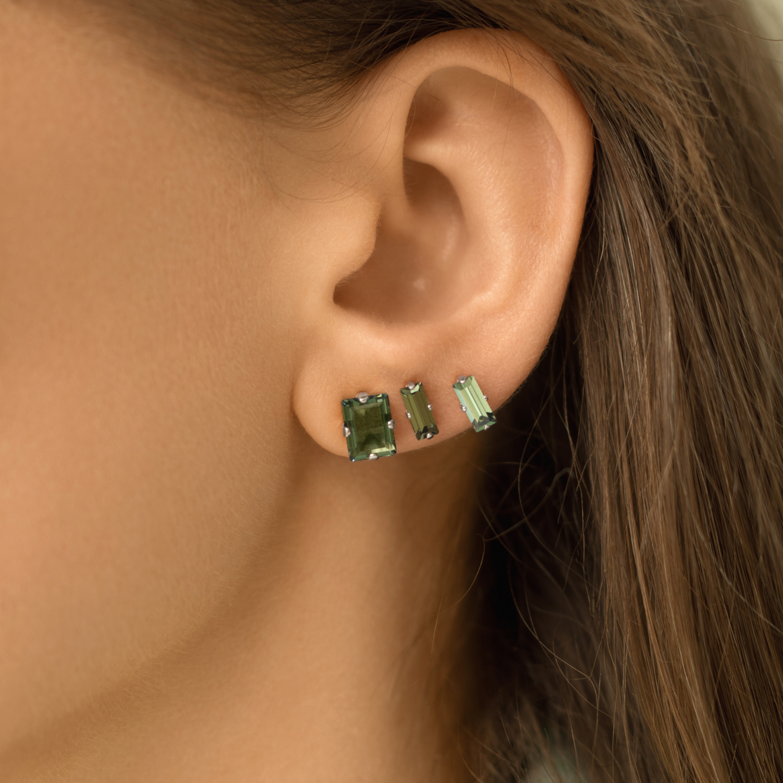 Серьги-пусеты Grass Earrings