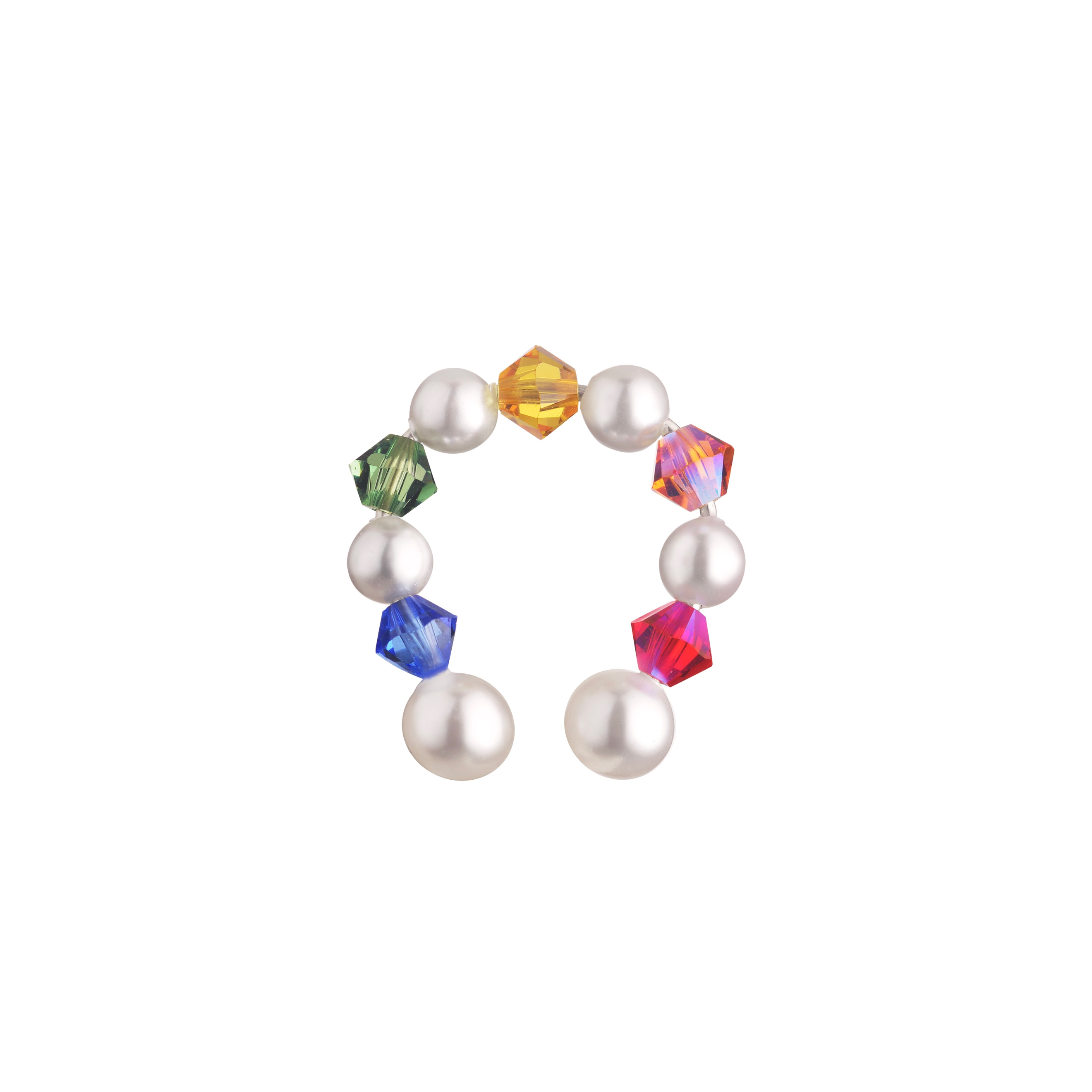 Кафф с жемчугом Rainbow Cuff