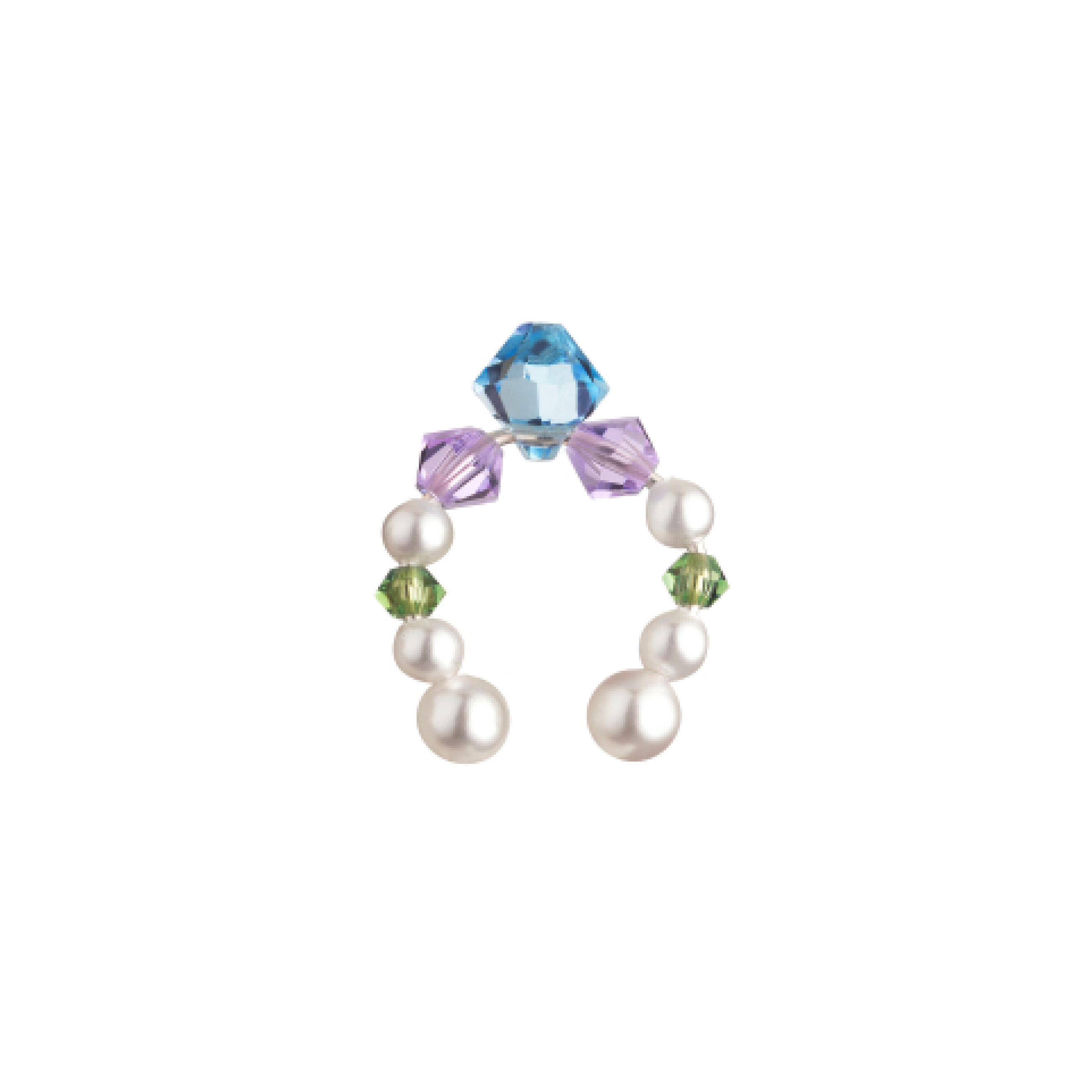 Cuff with Pearls Blossom Cuff