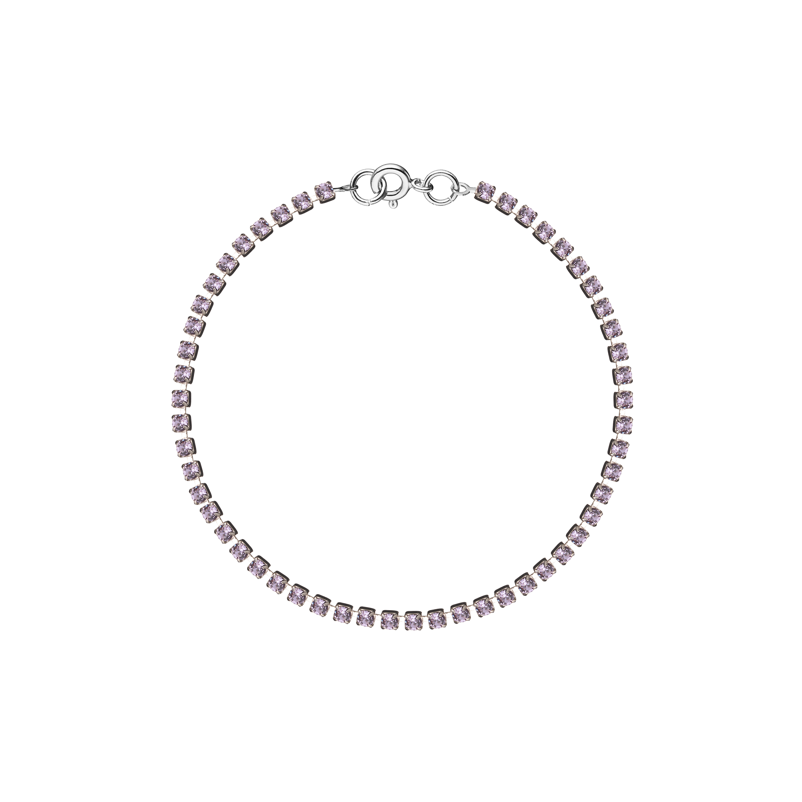 Браслет Violet с кристаллами
