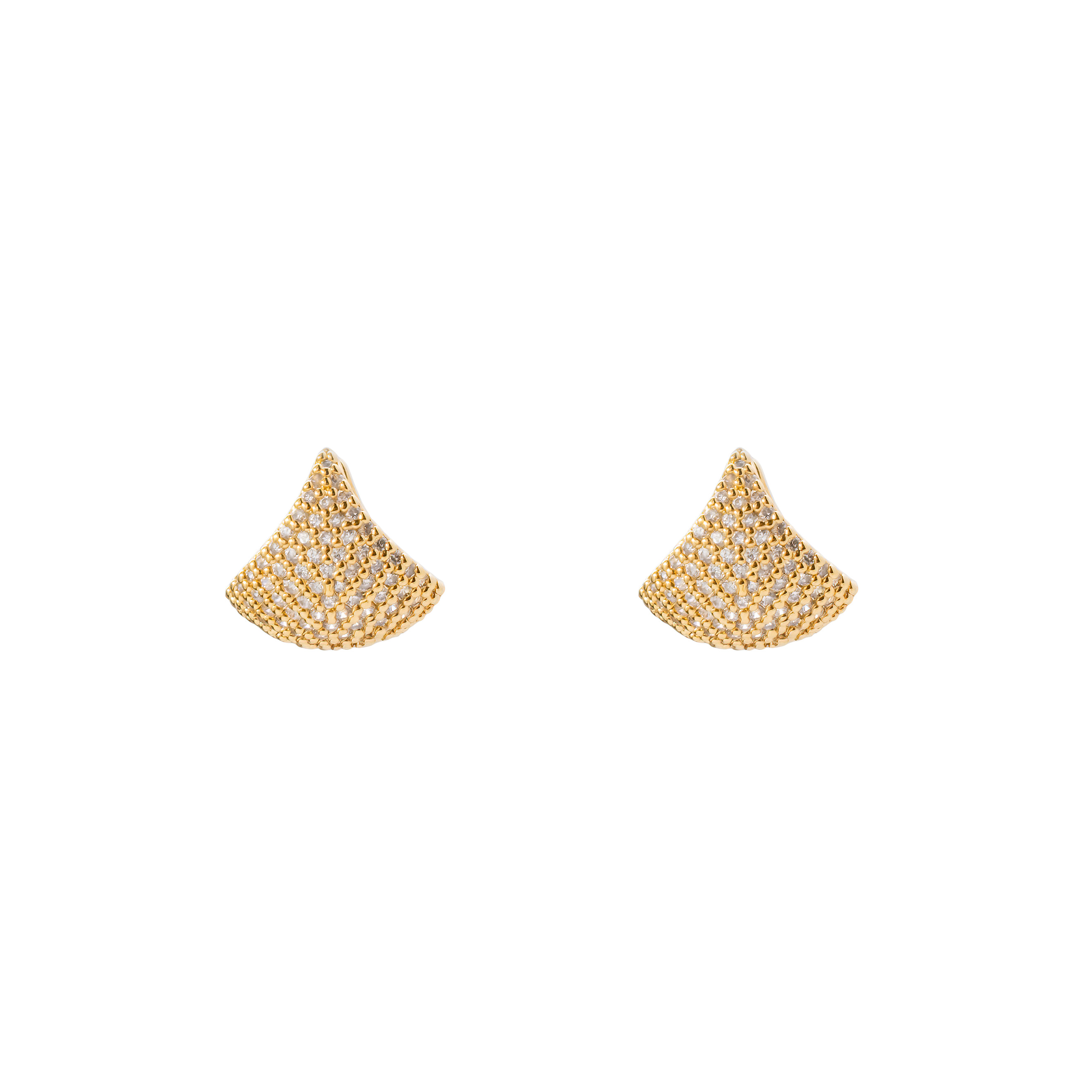 drop earrings with crystals
