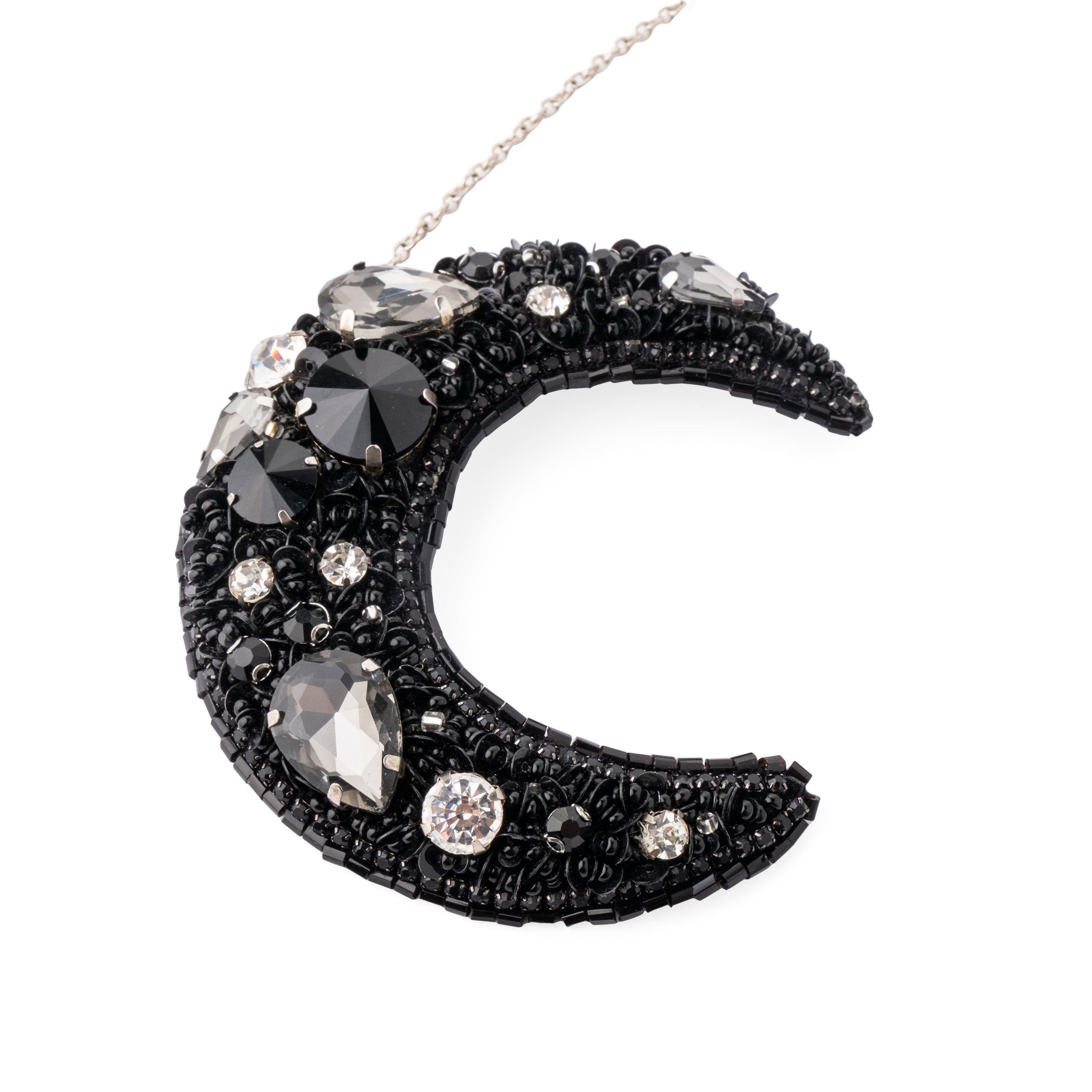 A set of brooches "The Month and the star"