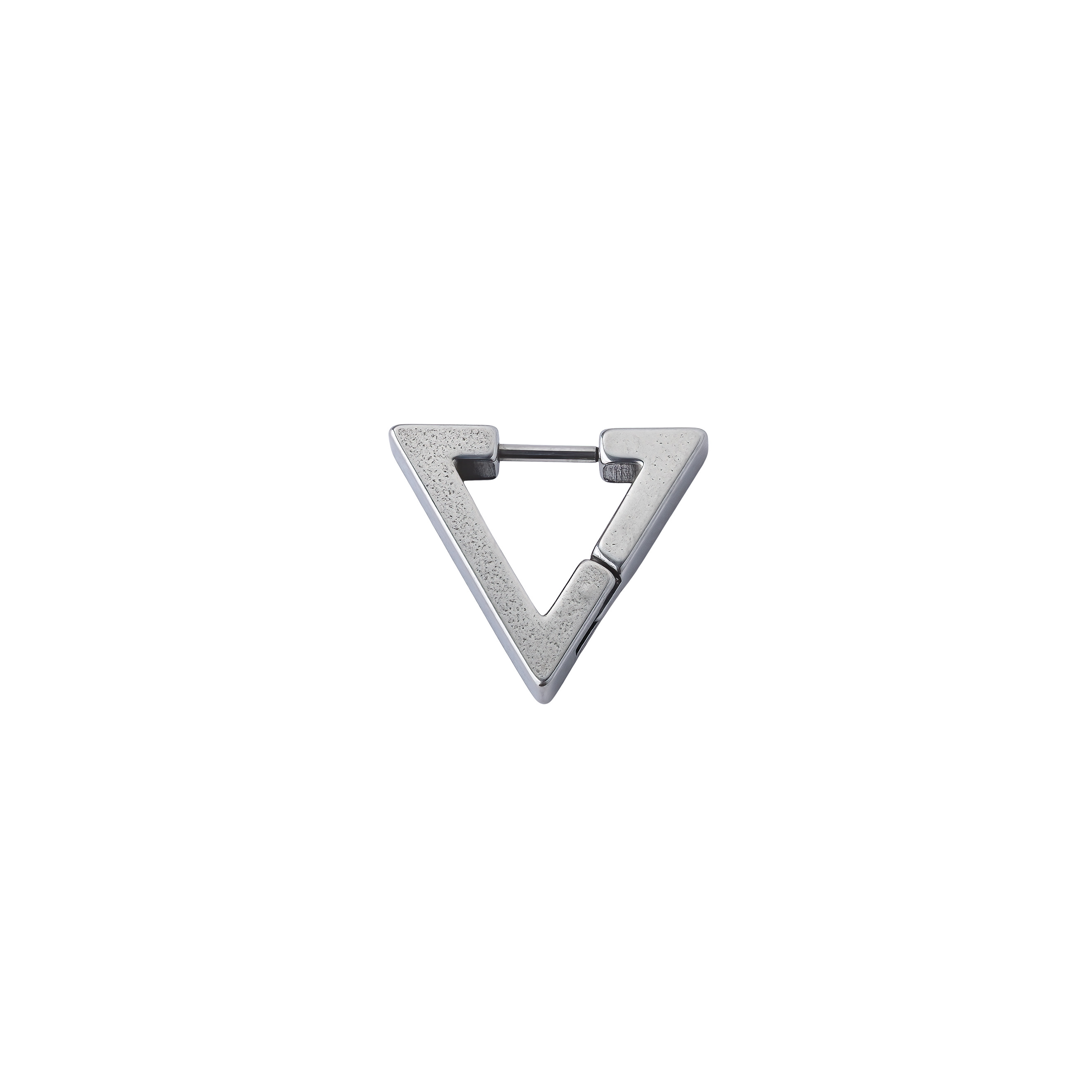 single earring triangle