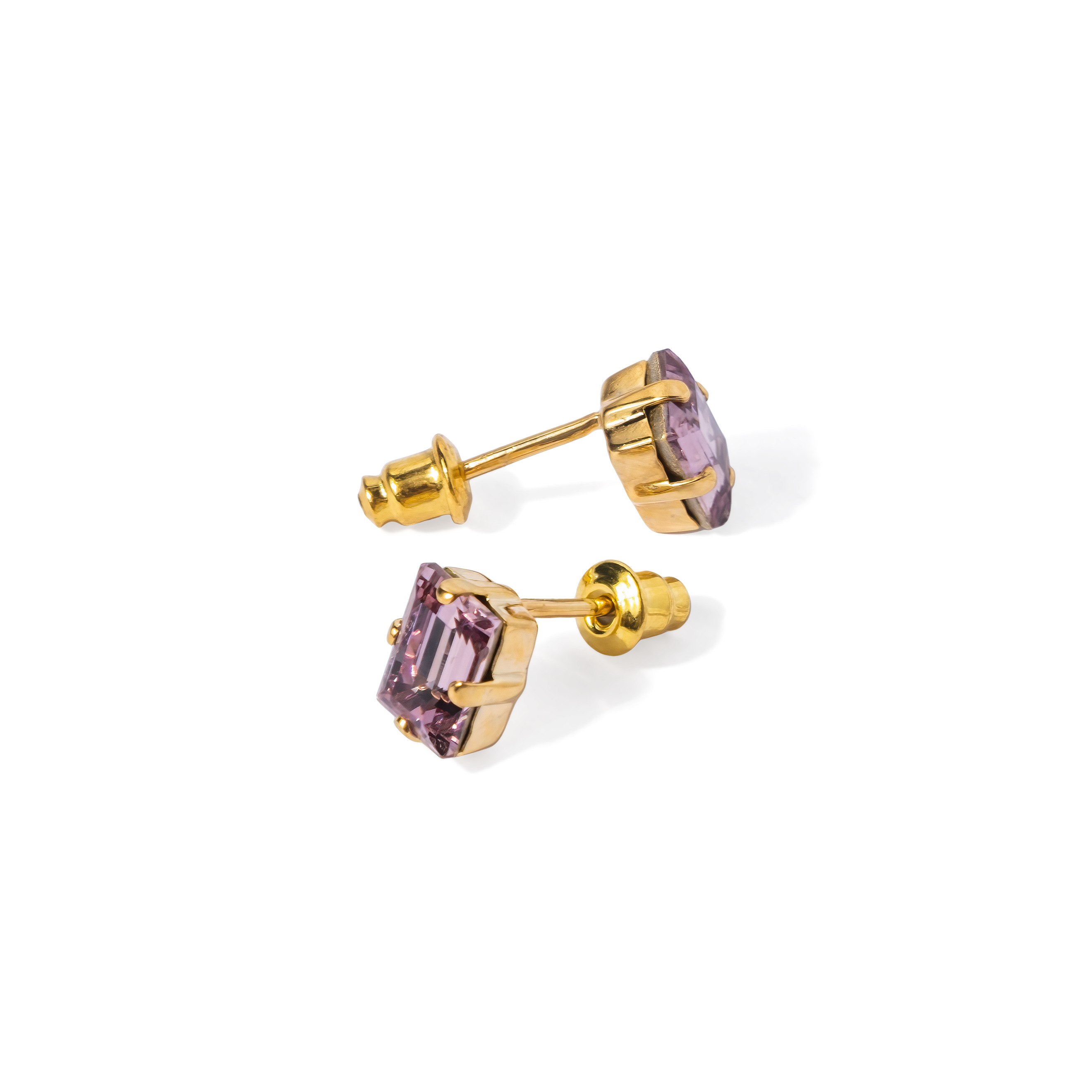Gold-plated Sunset Earrings
