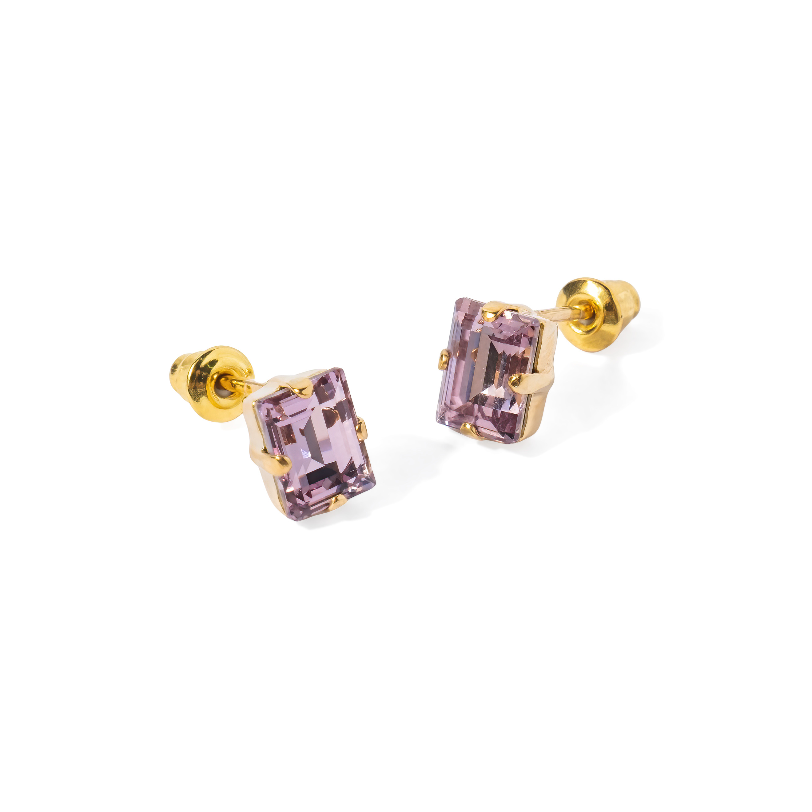 Gold-plated Sunset Earrings