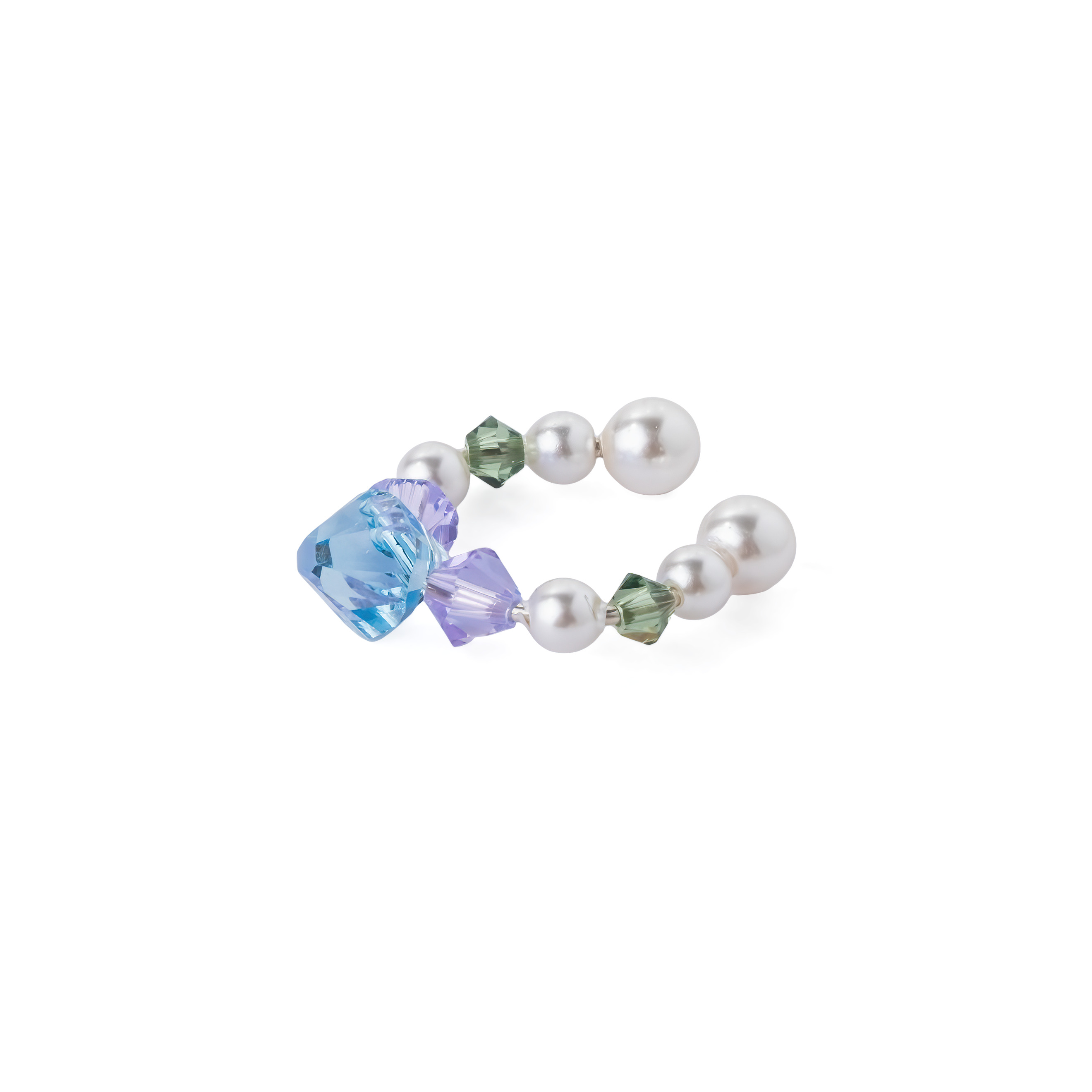Cuff with Pearls Blossom Cuff