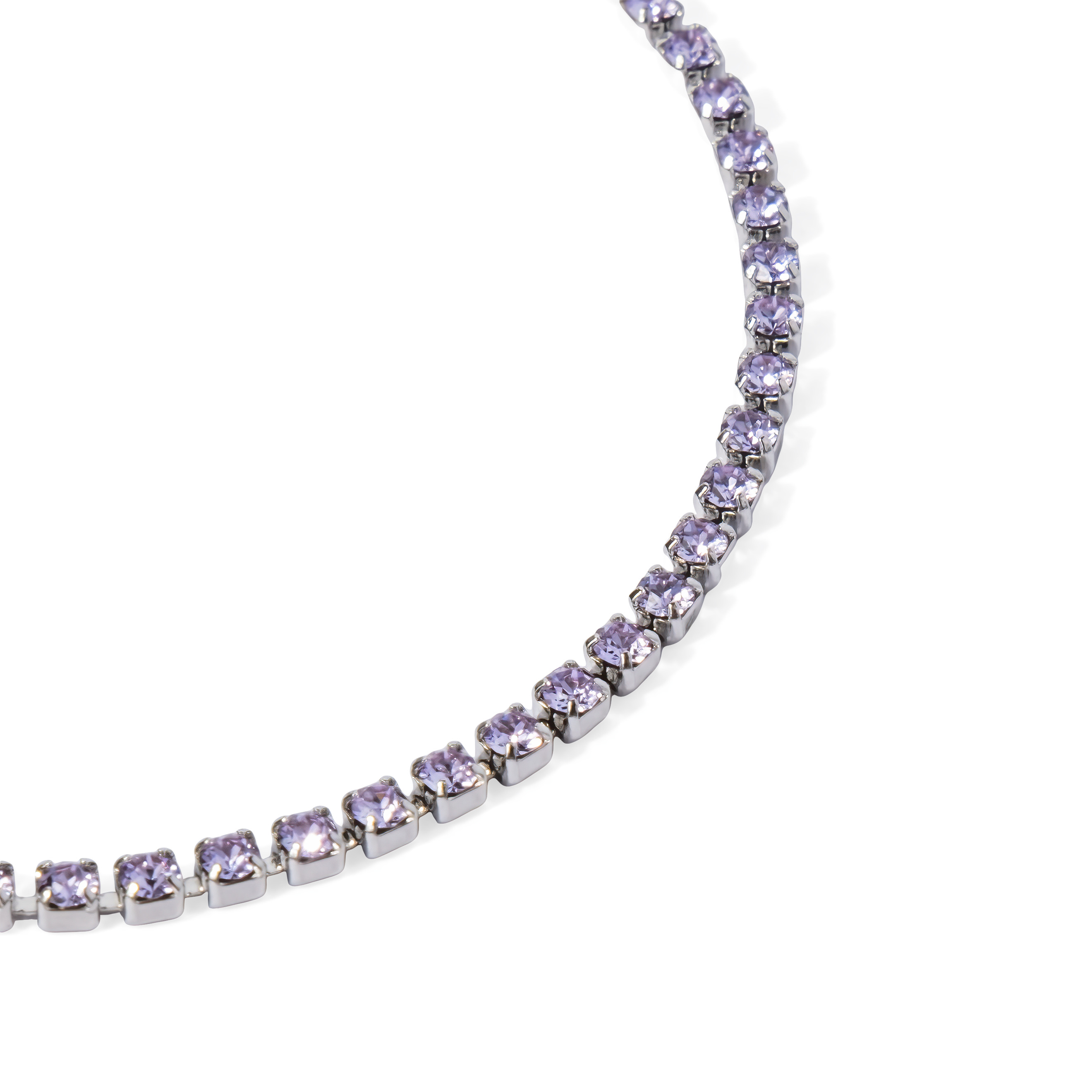 Браслет Violet с кристаллами