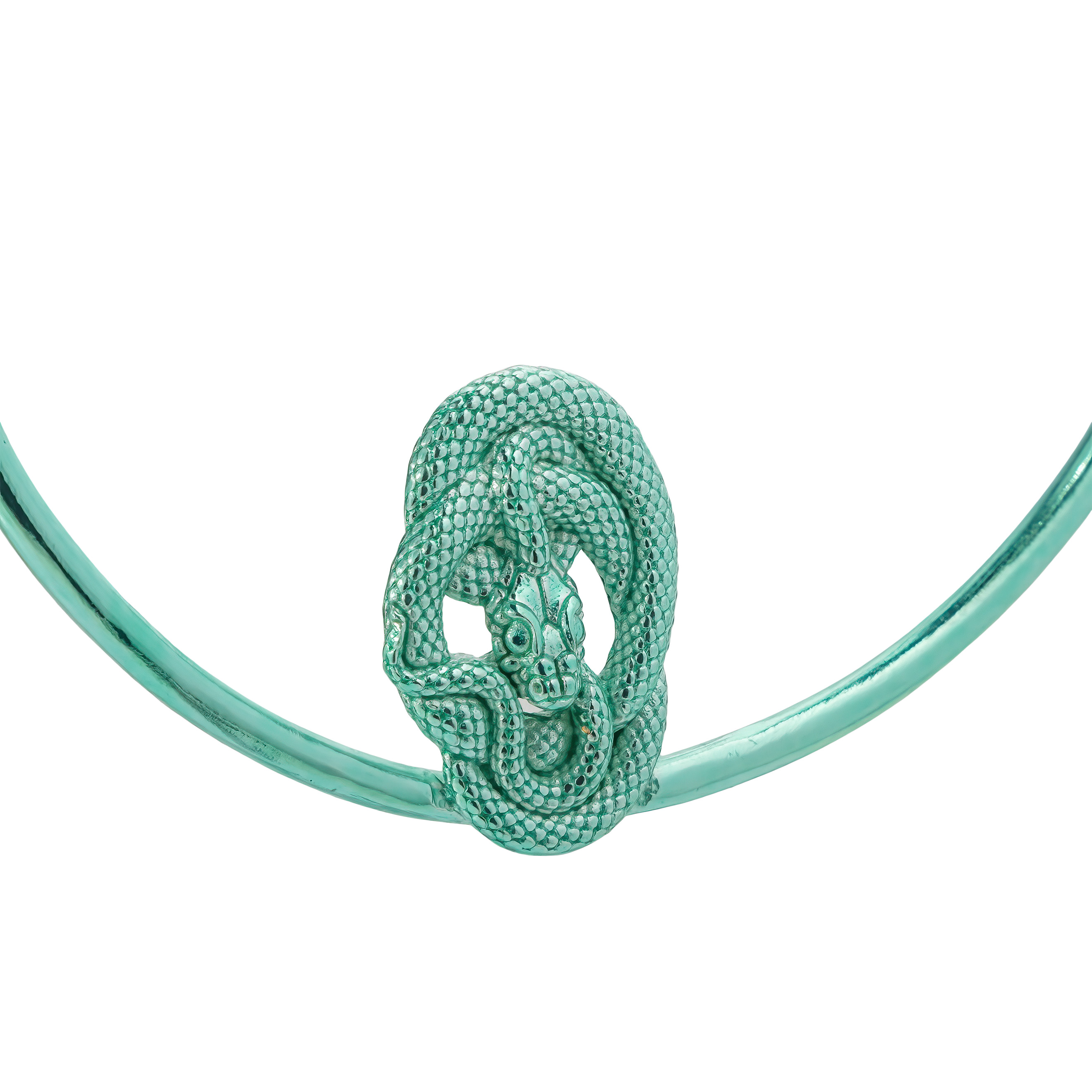 Серьги-кольца SERPENT