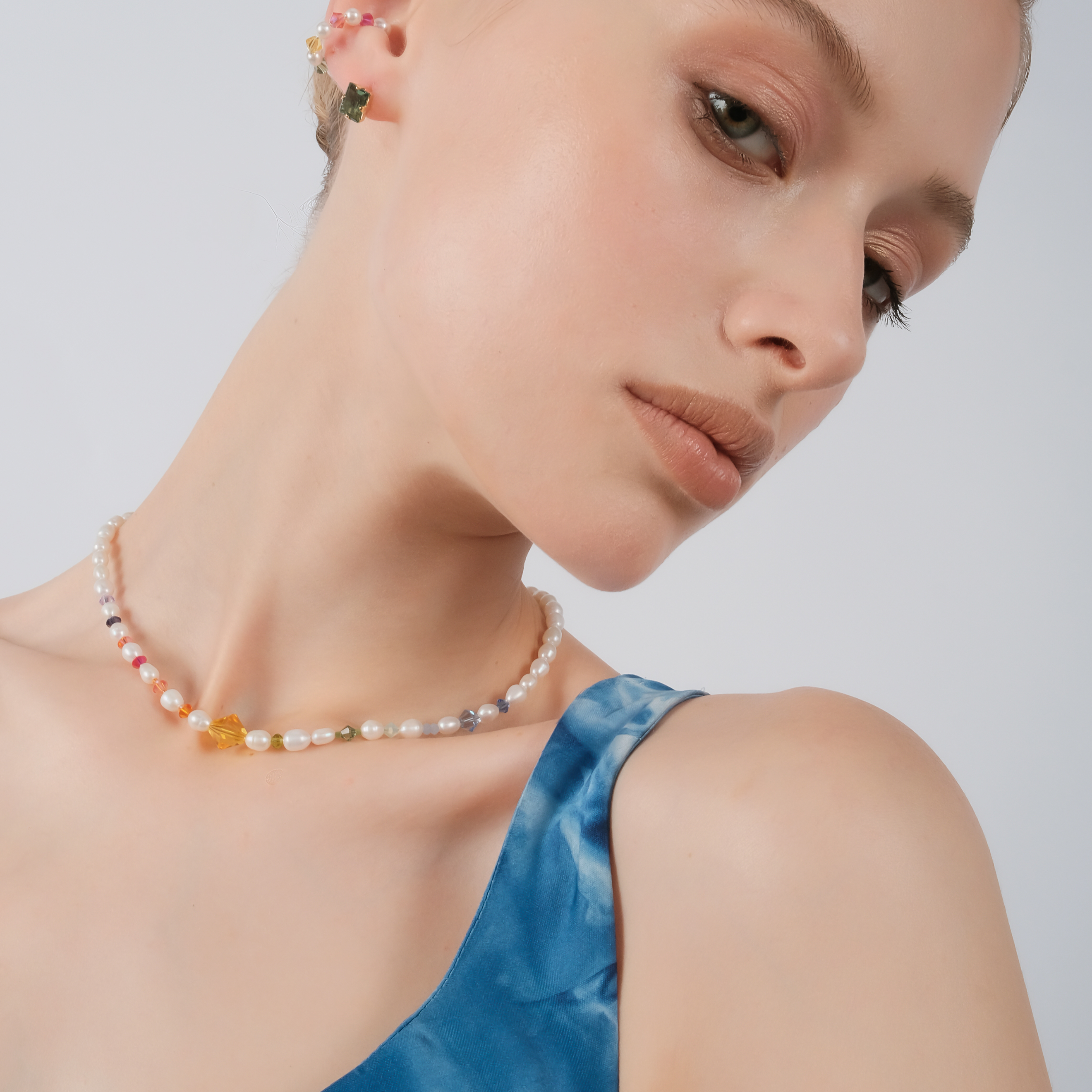 Серьги-пусеты Grass Earrings