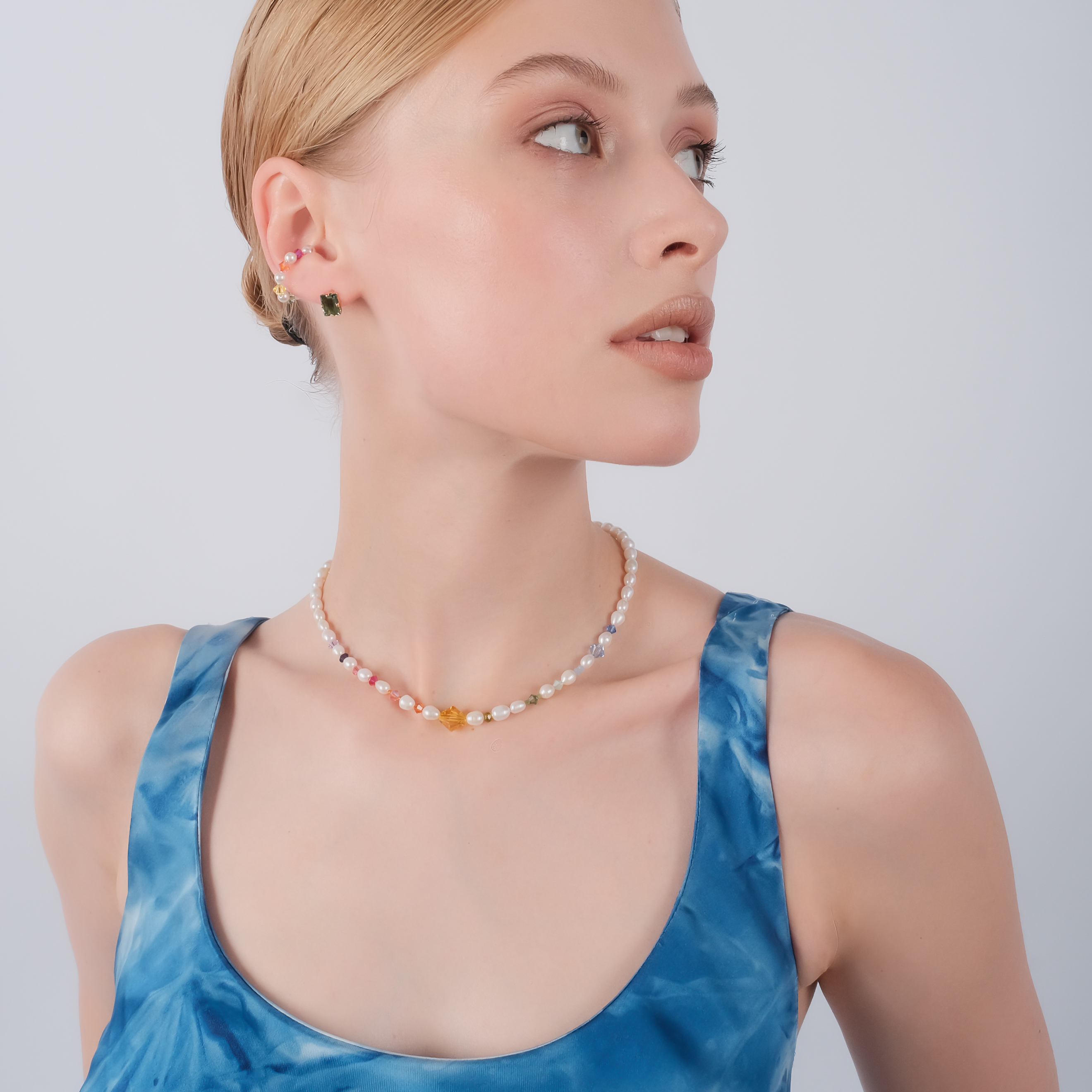 Cuff with Pearls Blossom Cuff