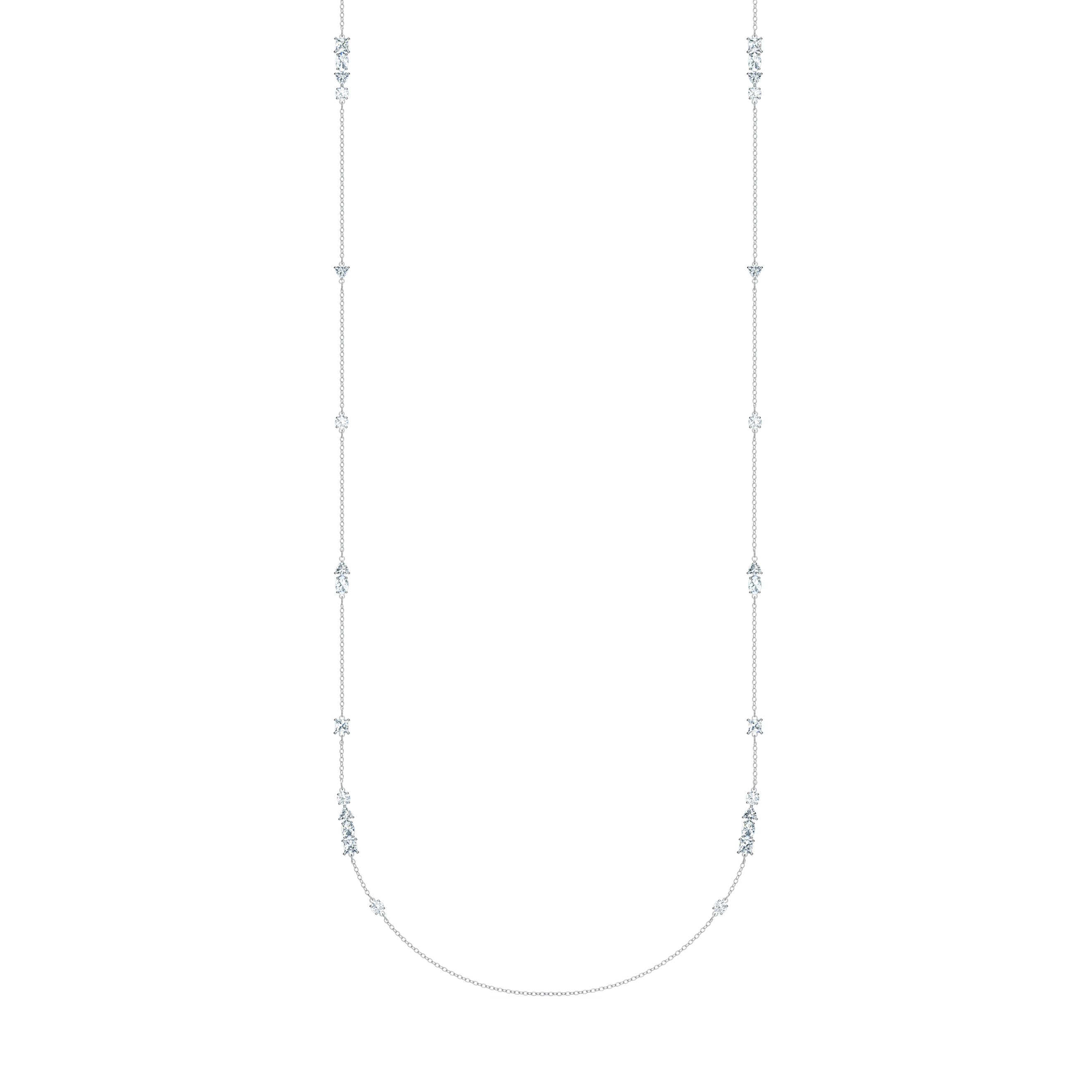 Tennis Deluxe Mixed Necklace
