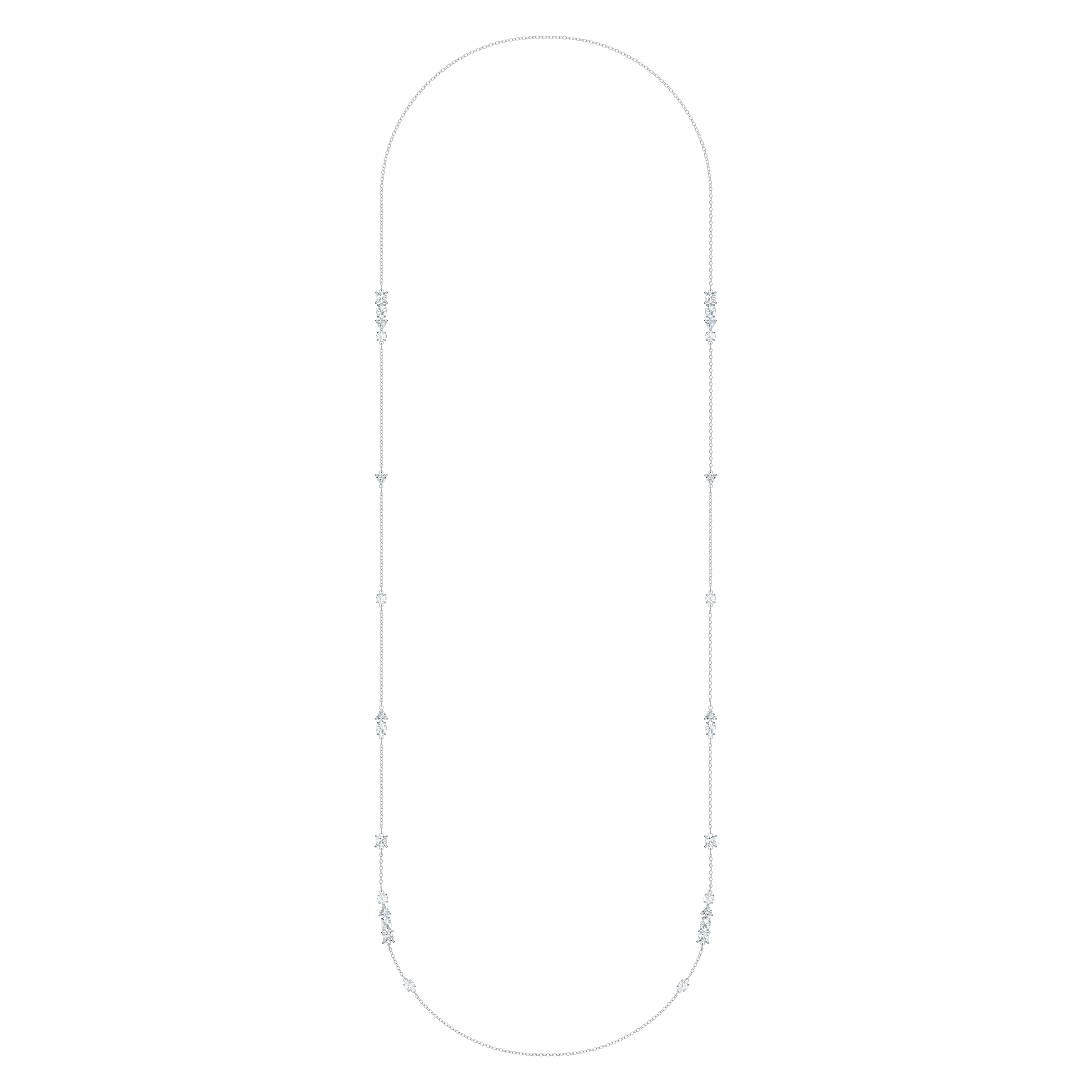 Tennis Deluxe Mixed Necklace