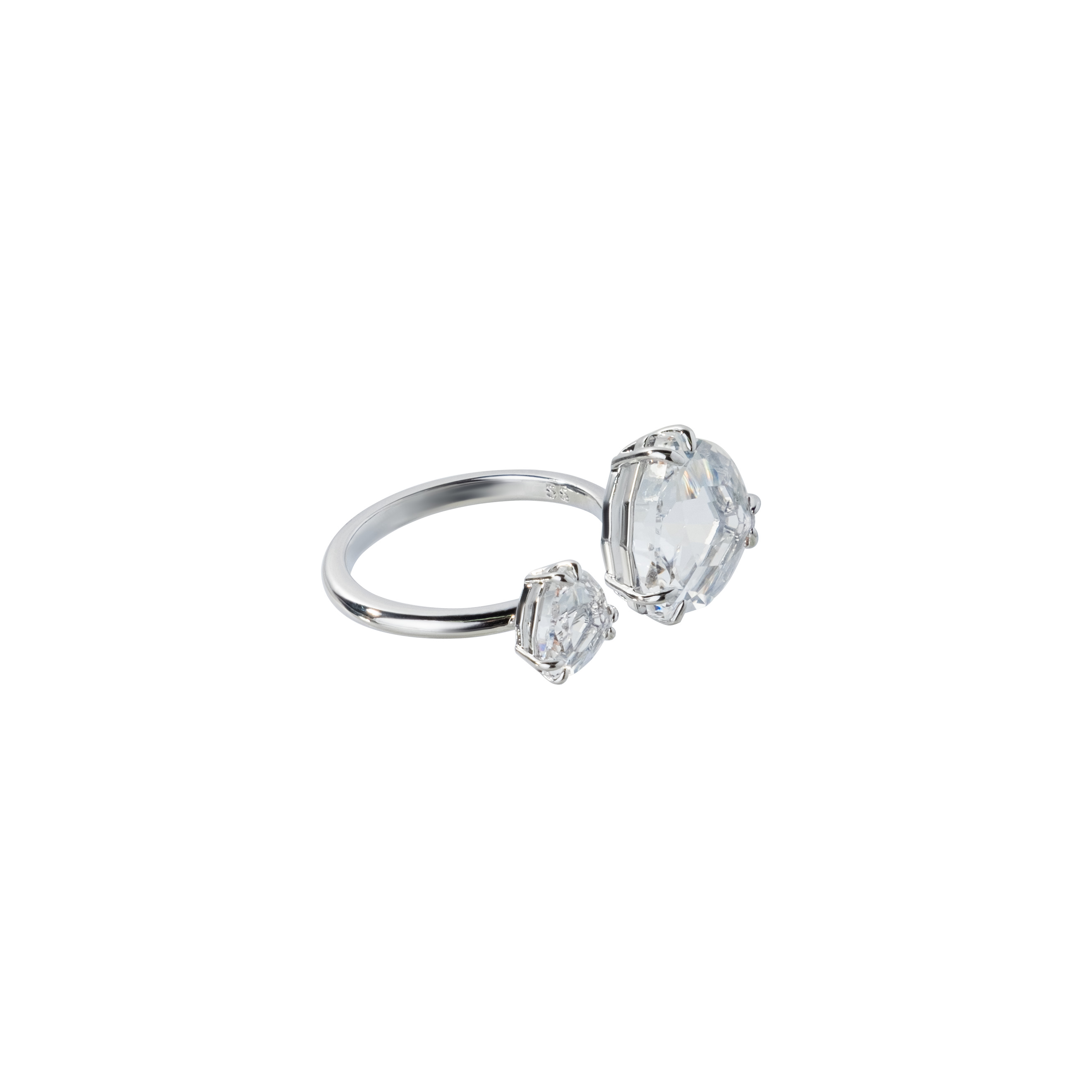 MILLENIA: незамкнутое кольцо с кристаллами Swarovski