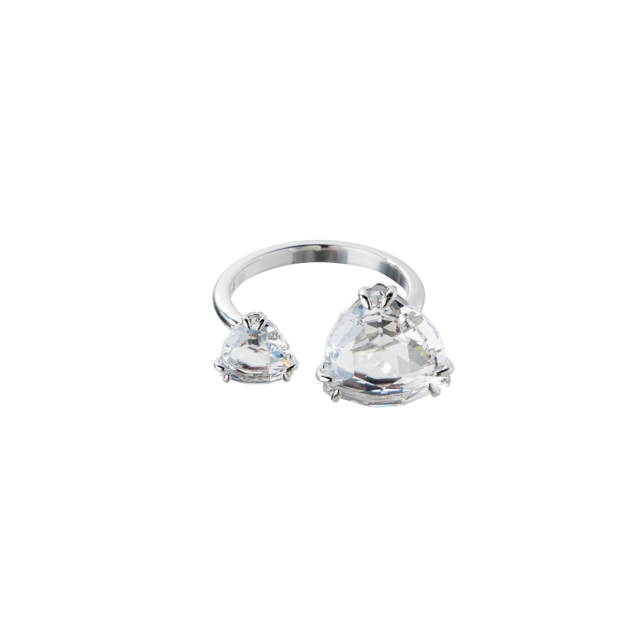 MILLENIA: незамкнутое кольцо с кристаллами Swarovski